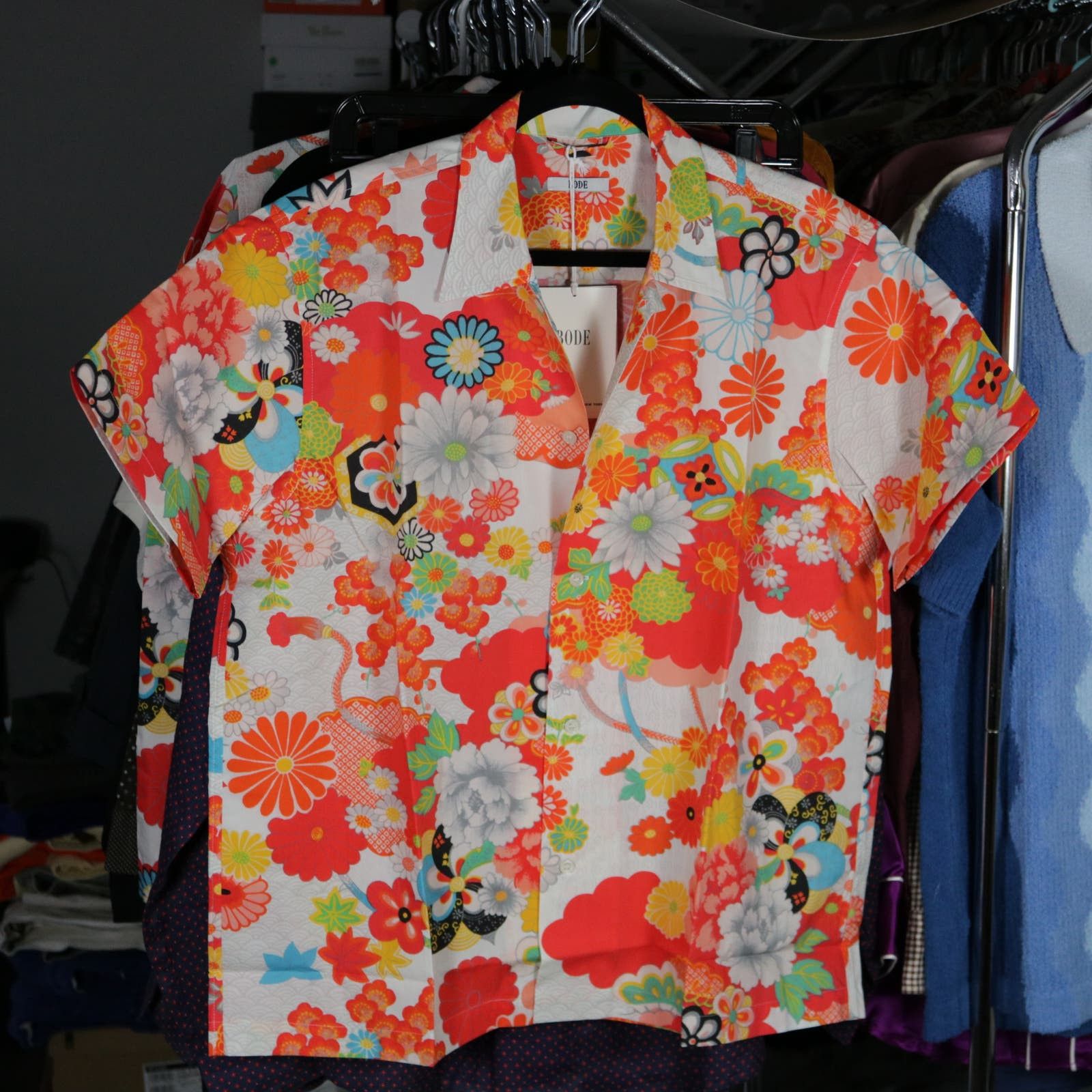 Bode Bode New York Bedroom Garden Flower Shirt L / XL New Size US L / EU 52-54 / 3 - 1 Thumbnail
