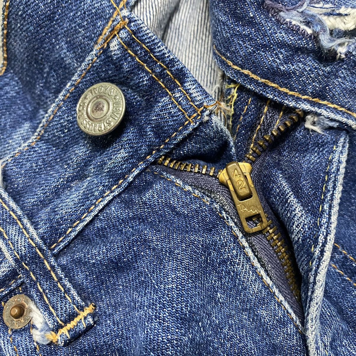 Levi's Vintage 70s Levis 502 Big E Redline Jeans Button 8 Size US 28 / EU 44 - 18 Thumbnail