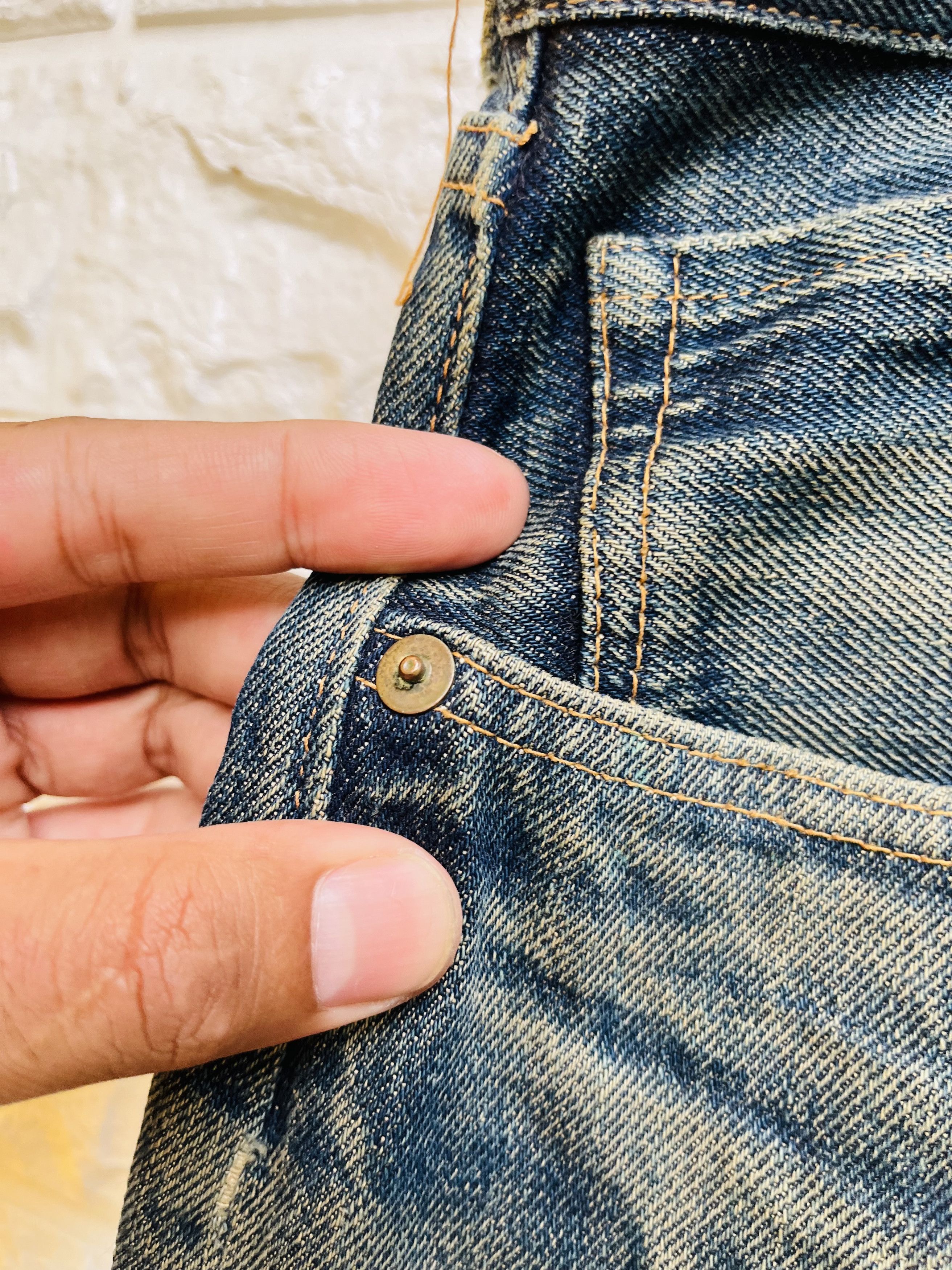 Levi's Vintage Clothing Vintage WW2 Levis True Vintage Reissue Fashion Style Size US 33 - 7 Thumbnail