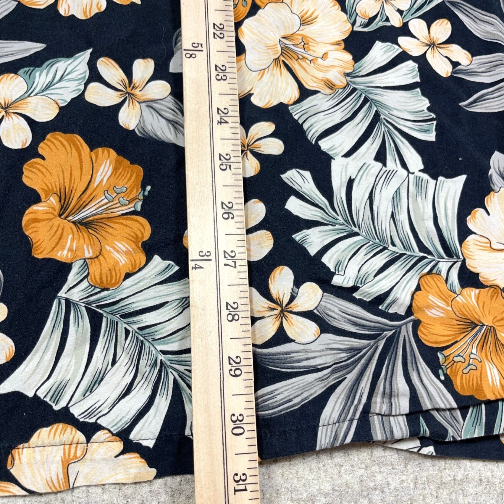 Ocean Pacific VINTAGE Ocean Pacific Shirt Men XL Black Floral Button Up Hawaiian Beach Hula Size US XL / EU 56 / 4 - 7 Thumbnail