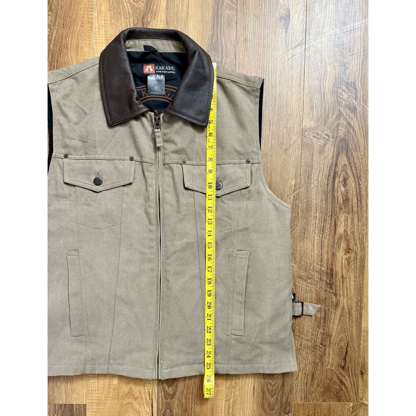 Other KAKADU Traders Australia Brown Concealed Carry Canvas Vest Size US S / EU 44-46 / 1 - 4 Thumbnail