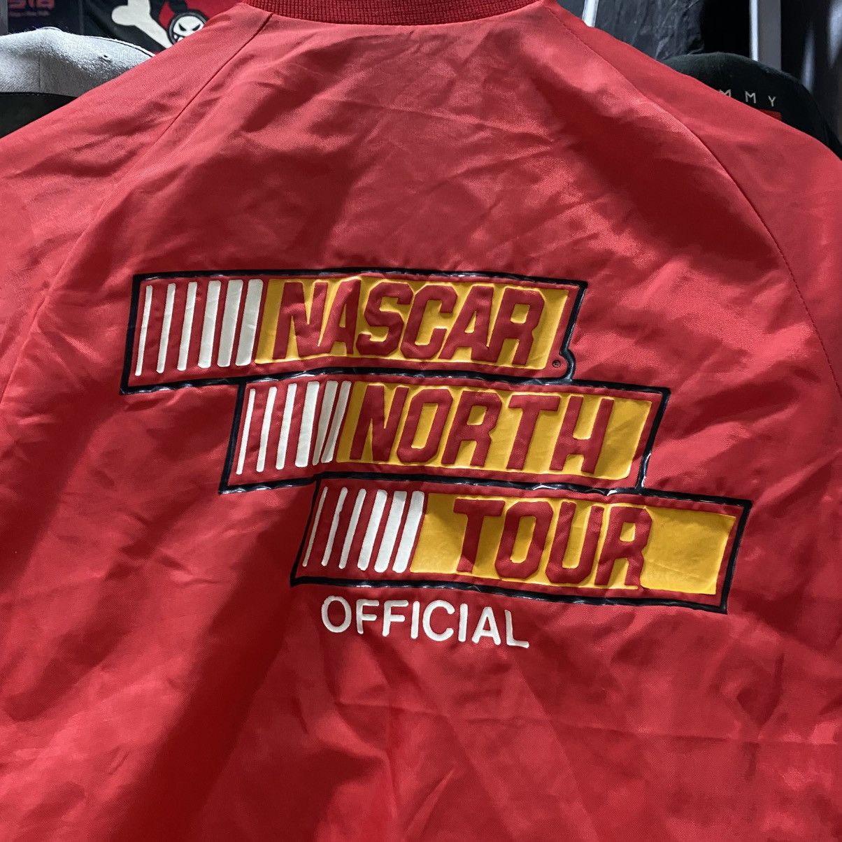 NASCAR × Vintage Crazy Vintage 80s Nascar North Tour Official Satin Bomber Size US M / EU 48-50 / 2 - 5 Thumbnail