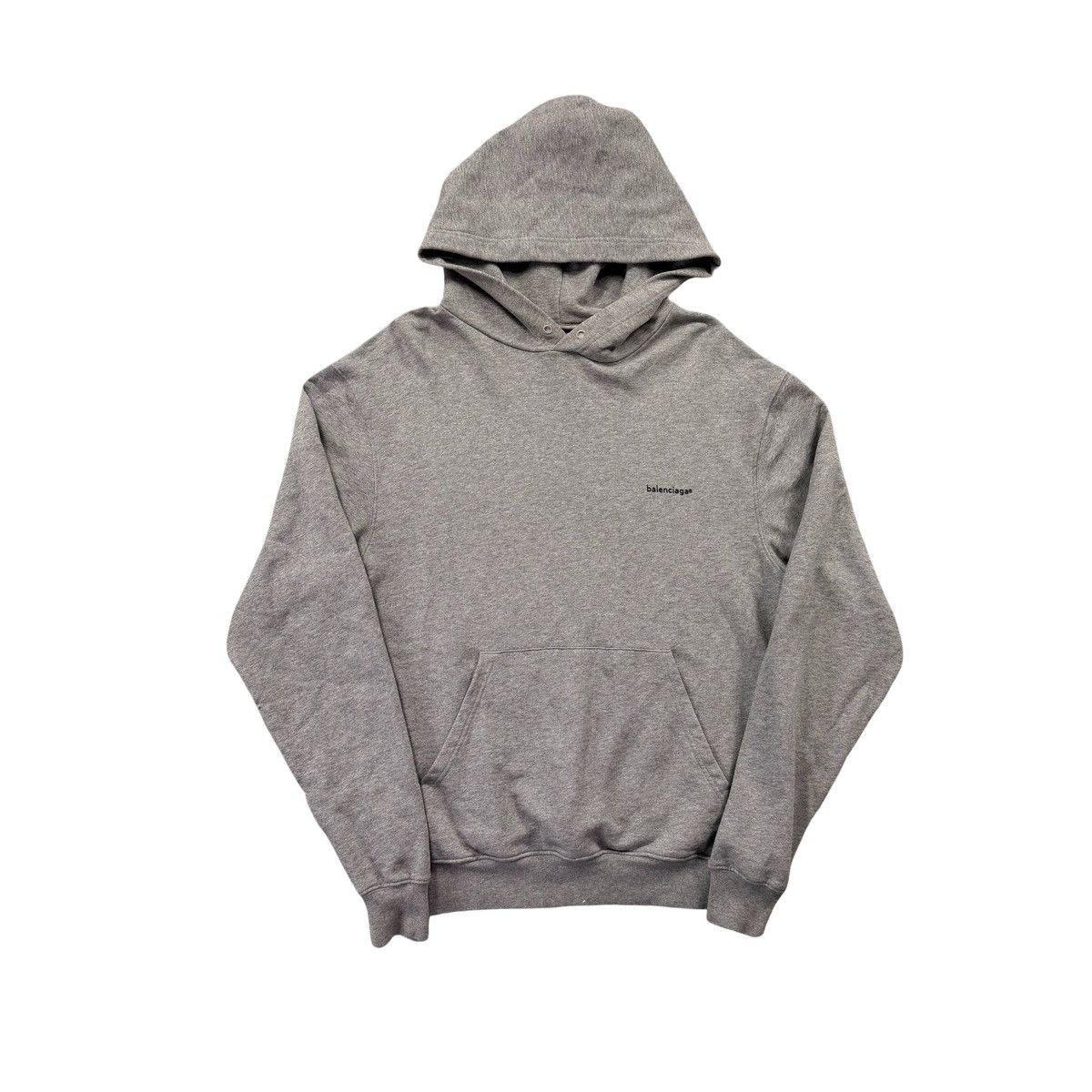 Balenciaga Balenciaga hoodie with a small logo embroidered on the chest Size US S / EU 44-46 / 1 - 1 Thumbnail