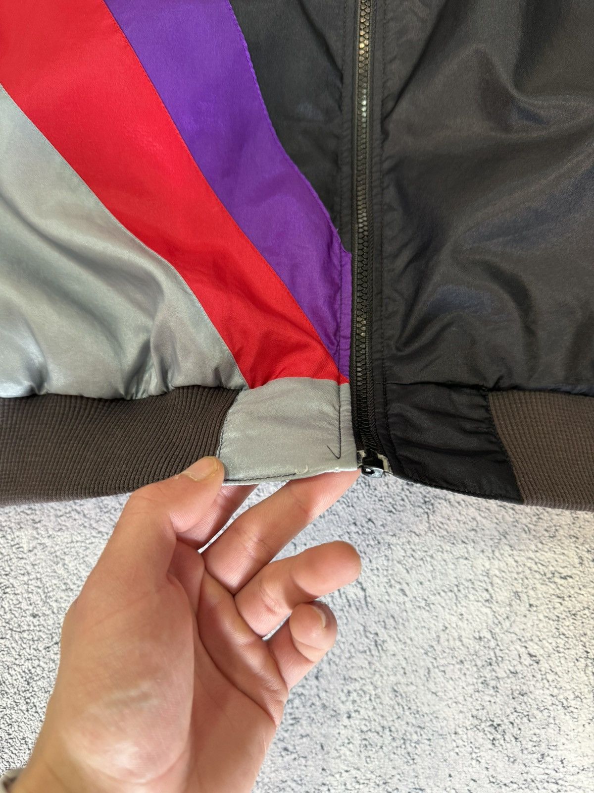 Nike Vintage 90s Nike International Track Jacket Windbreaker Size US XXL / EU 58 / 5 - 22 Thumbnail