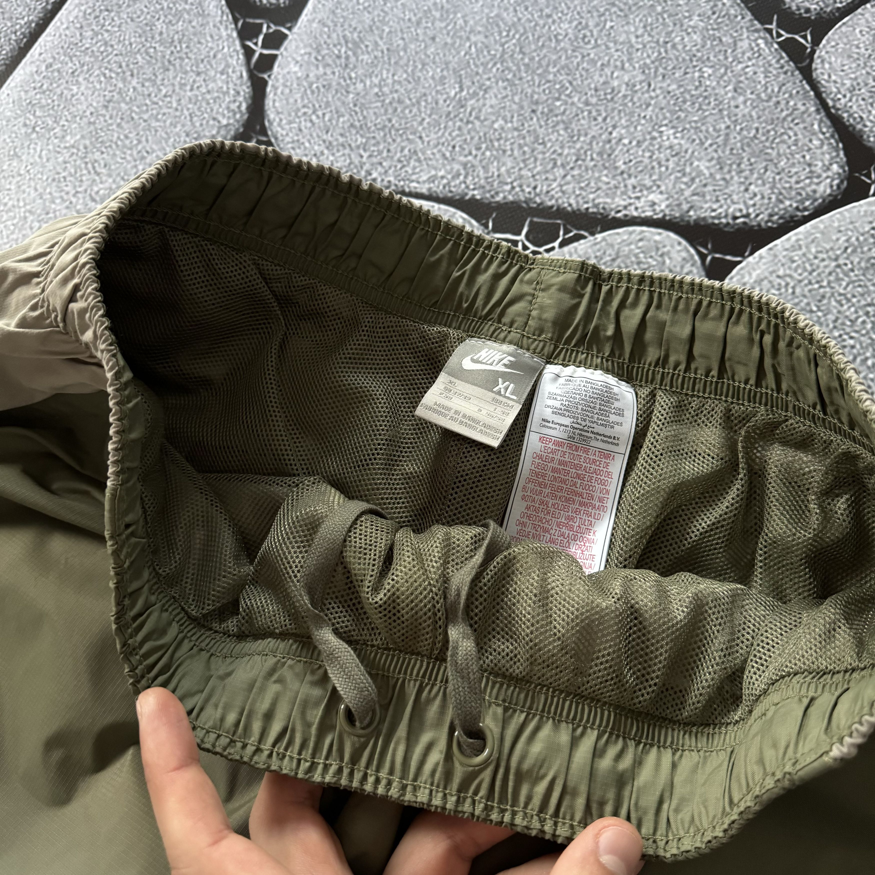 Nike NIKE TRACK VINTAGE PANT LIMITED EDITION Y2K GORPCORE KHAKI Size US 36 / EU 52 - 8 Thumbnail