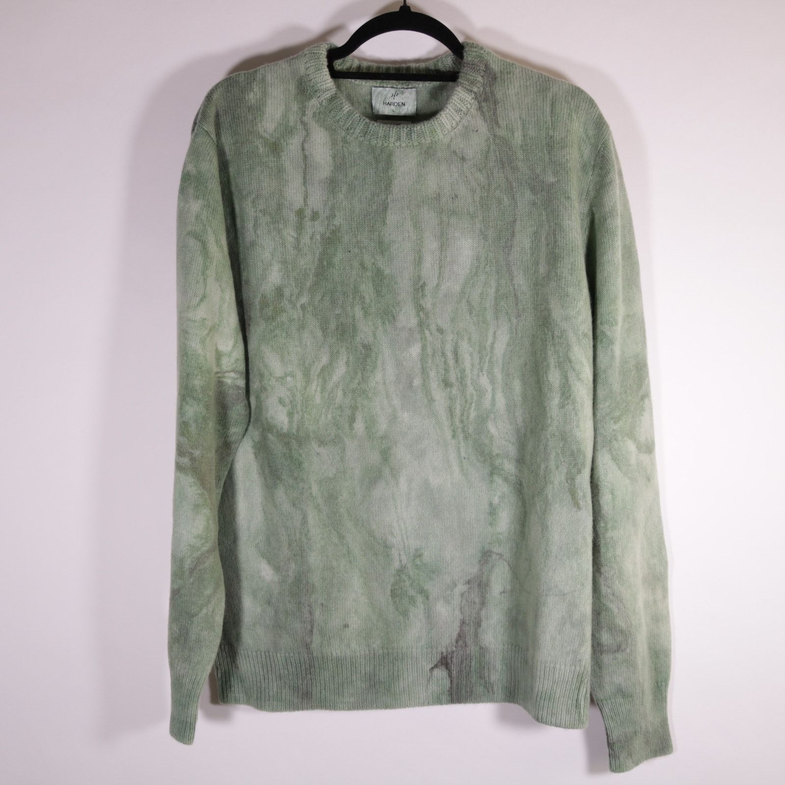 Paul Harnden Shoemakers Harden Los Angeles Cashmere Marble Effect Sweater Large Size US L / EU 52-54 / 3 - 1 Thumbnail