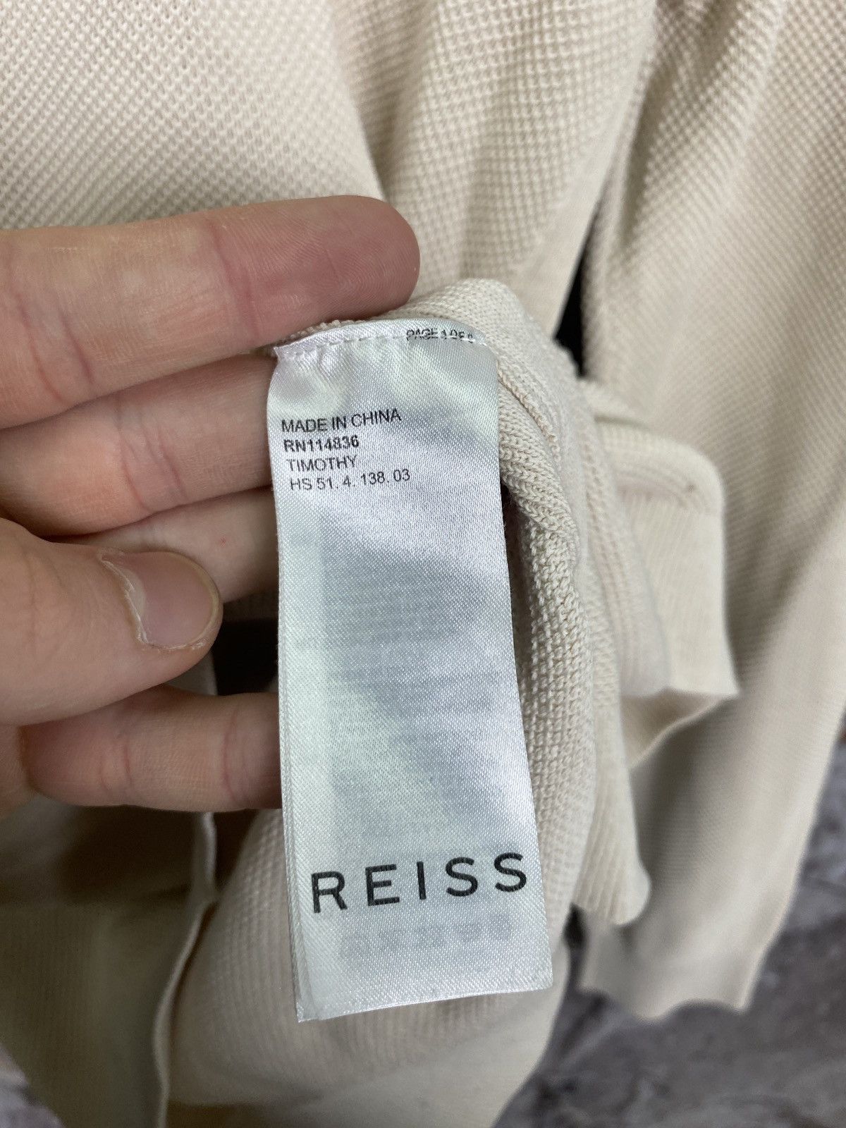 Reiss Men’s Reiss Long Sleeve Shirt Luxury Size Large Size US L / EU 52-54 / 3 - 6 Thumbnail