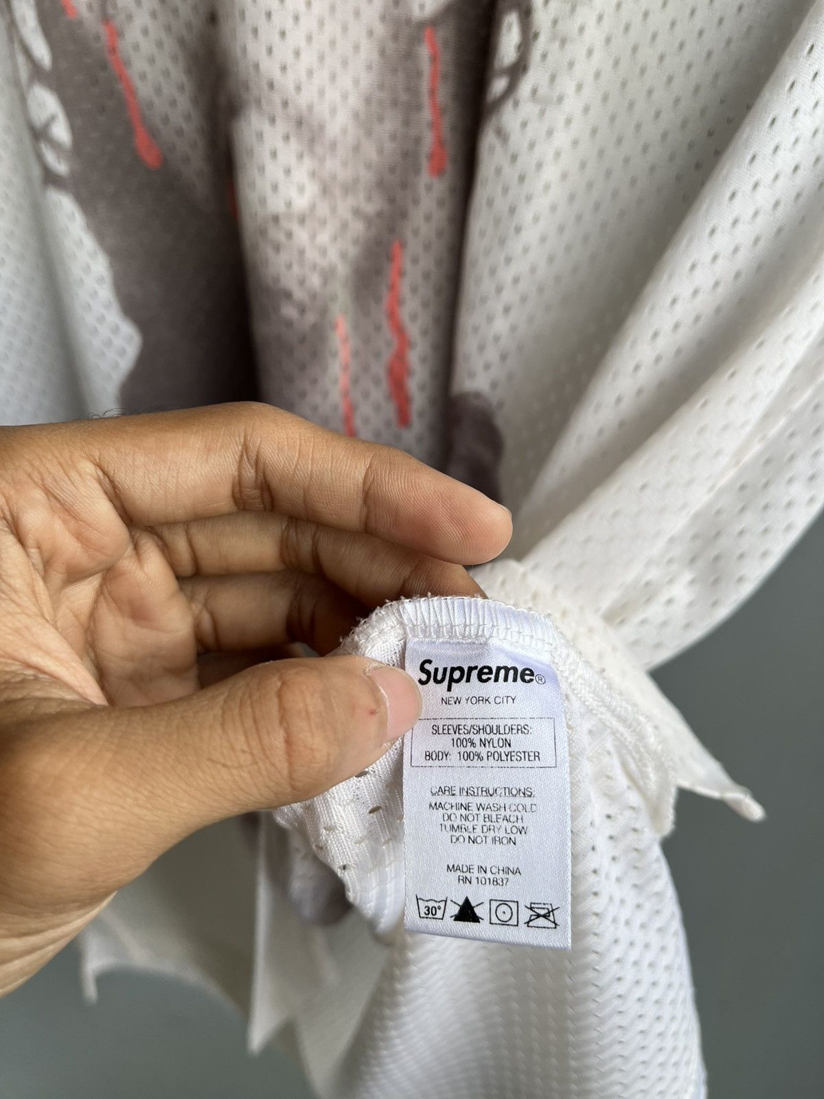 Supreme Supreme Jesus Football Jersey Top Black SS13 Size US M / EU 48-50 / 2 - 6 Thumbnail
