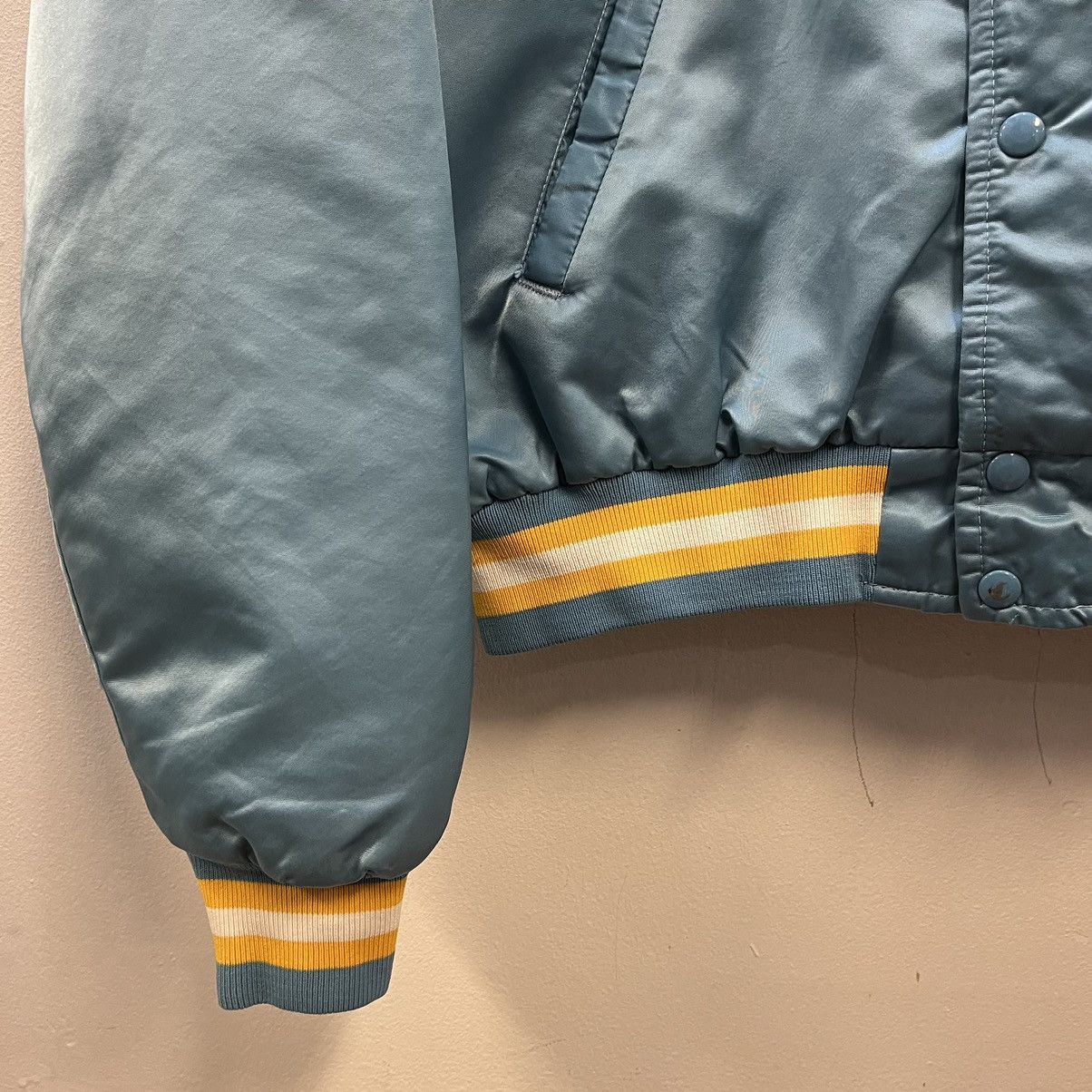 Starter × Vintage Vintage Starter UCLA Bruins Satin Jacket Size US XL / EU 56 / 4 - 5 Thumbnail