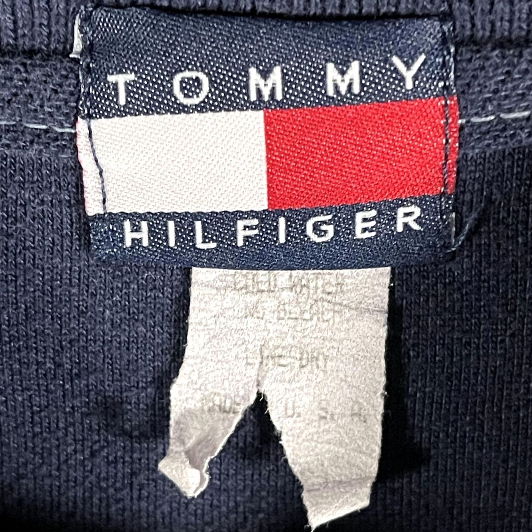 Tommy Hilfiger VTG Tommy Hilfiger Polo Shirt Mens XL Navy Blue Embroidered Flags Logo Golf USA Shirt Mens XL Navy Embroidered Flags Logo Size US XL / EU 56 / 4 - 5 Thumbnail