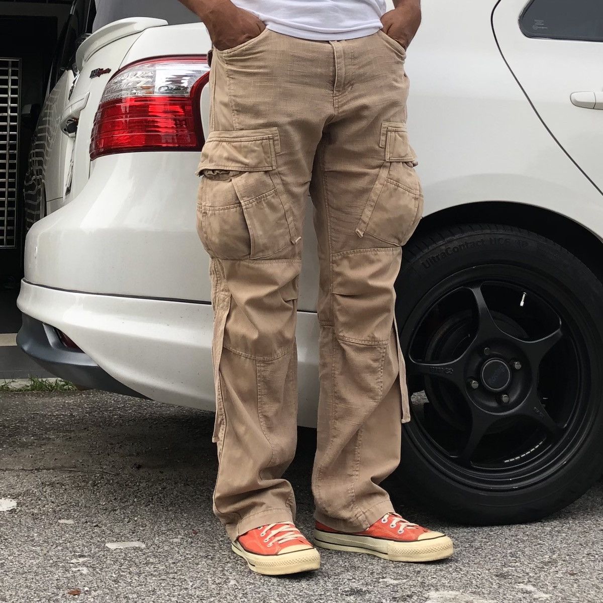 Avirex Vintage Avirex Parachute Patchwork Cargo Pants Size US 34 / EU 50 - 11 Thumbnail