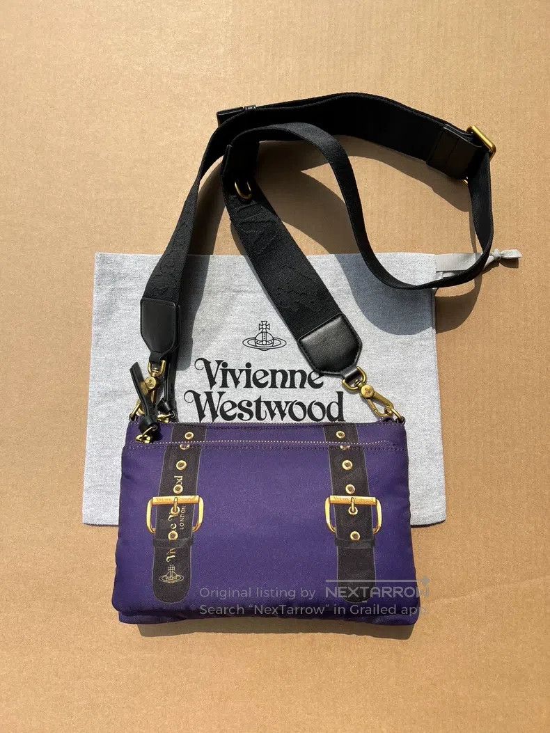 Vivienne Westwood Vivienne Westwood size os Purple Nylon Bag Size ONE SIZE - 1 Thumbnail