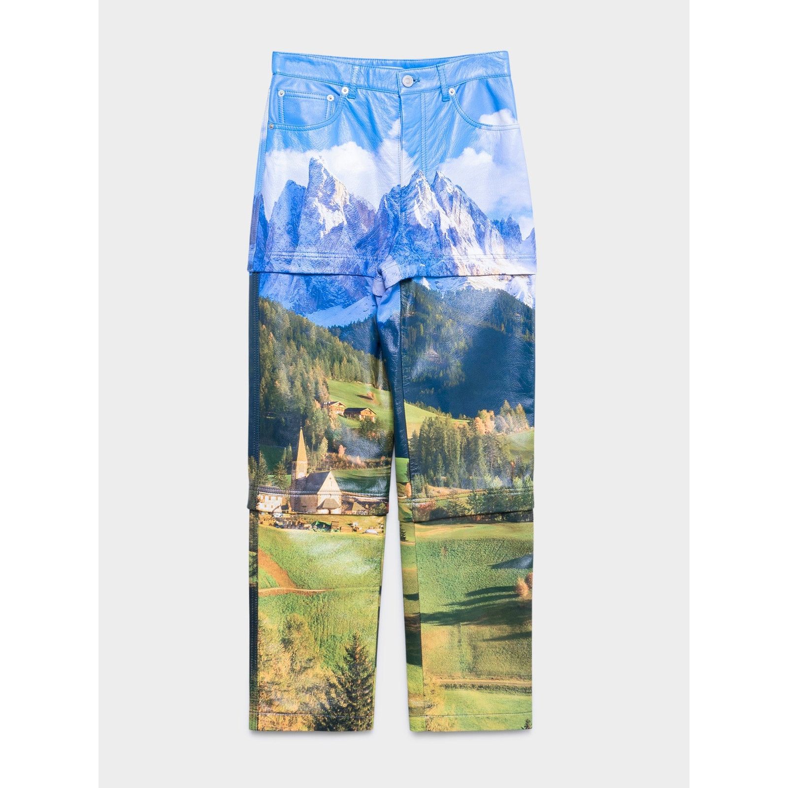 Balenciaga Leather Mountain Pants Size US 26 / EU 42 - 1 Thumbnail