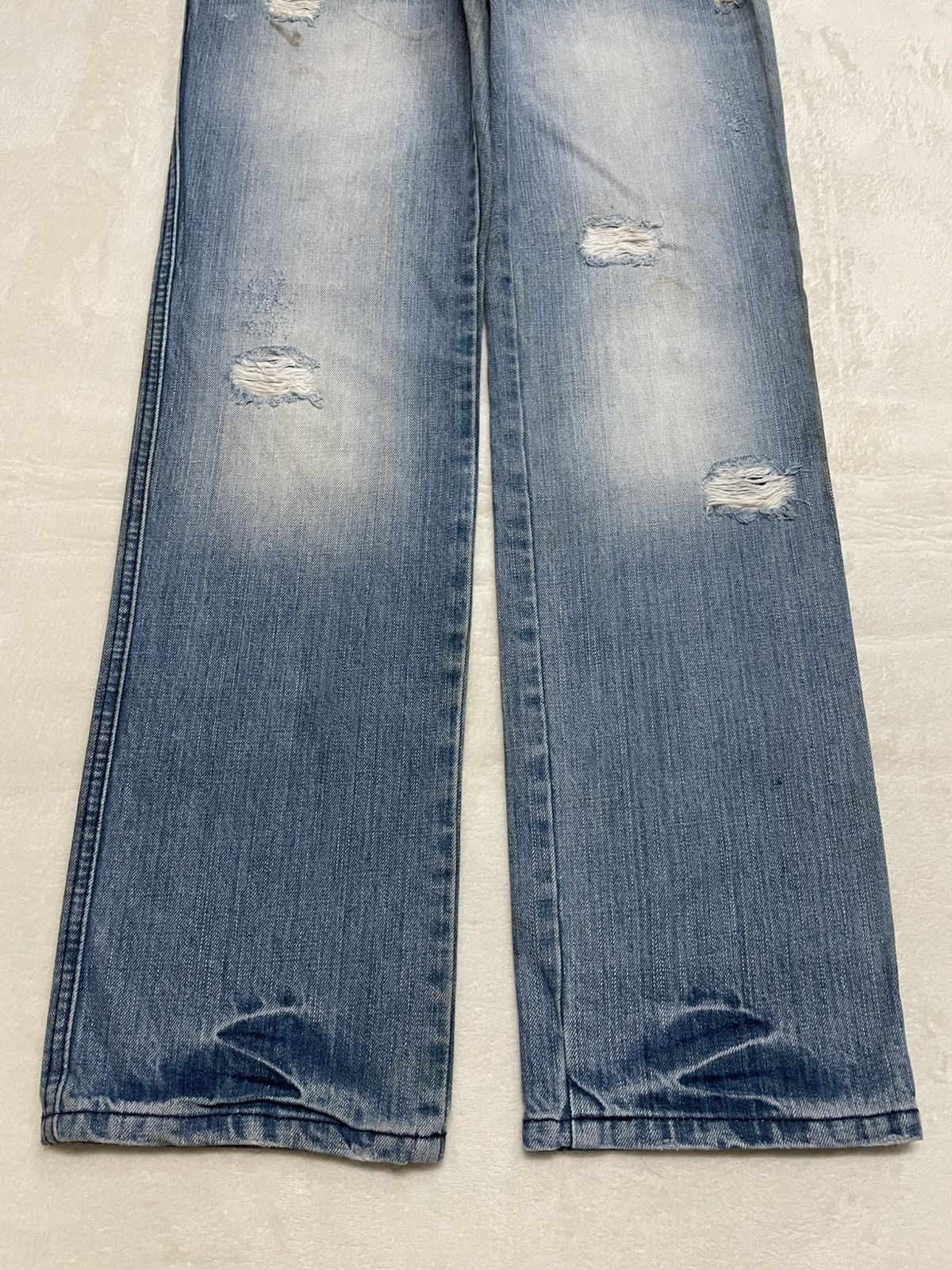 Japanese Brand Vintage WG Japanese Brand Double Waist Denim Jeans Size US 30 / EU 46 - 3 Thumbnail