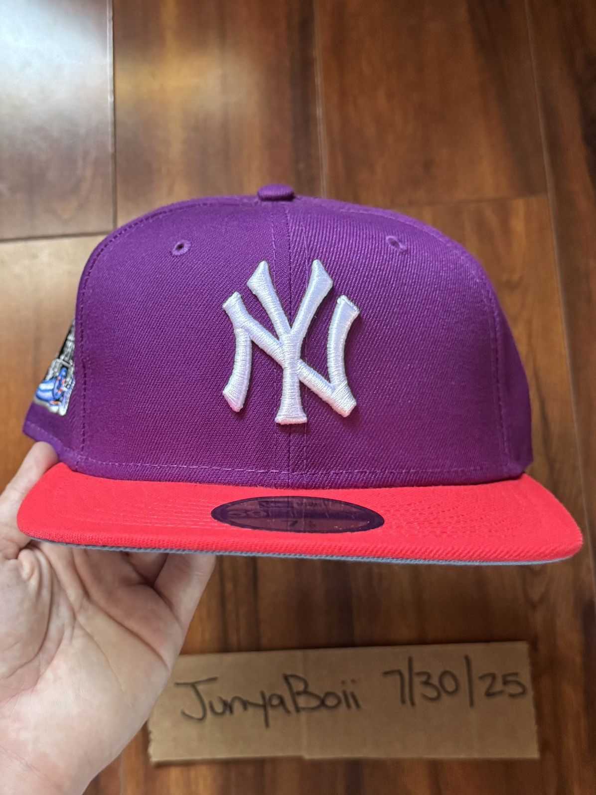 Hat Club Size 7 1/8 NY Yankees 2000 Subway Series Jae Tips Blue UV Size ONE SIZE - 2 Thumbnail