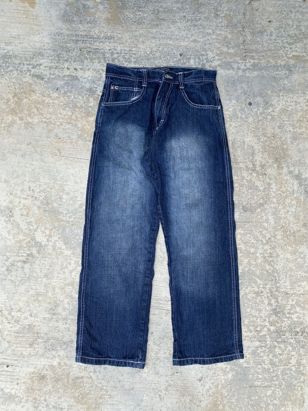 Southpole Southpole stone wash baggy jeans Size US 29 - 1 Thumbnail