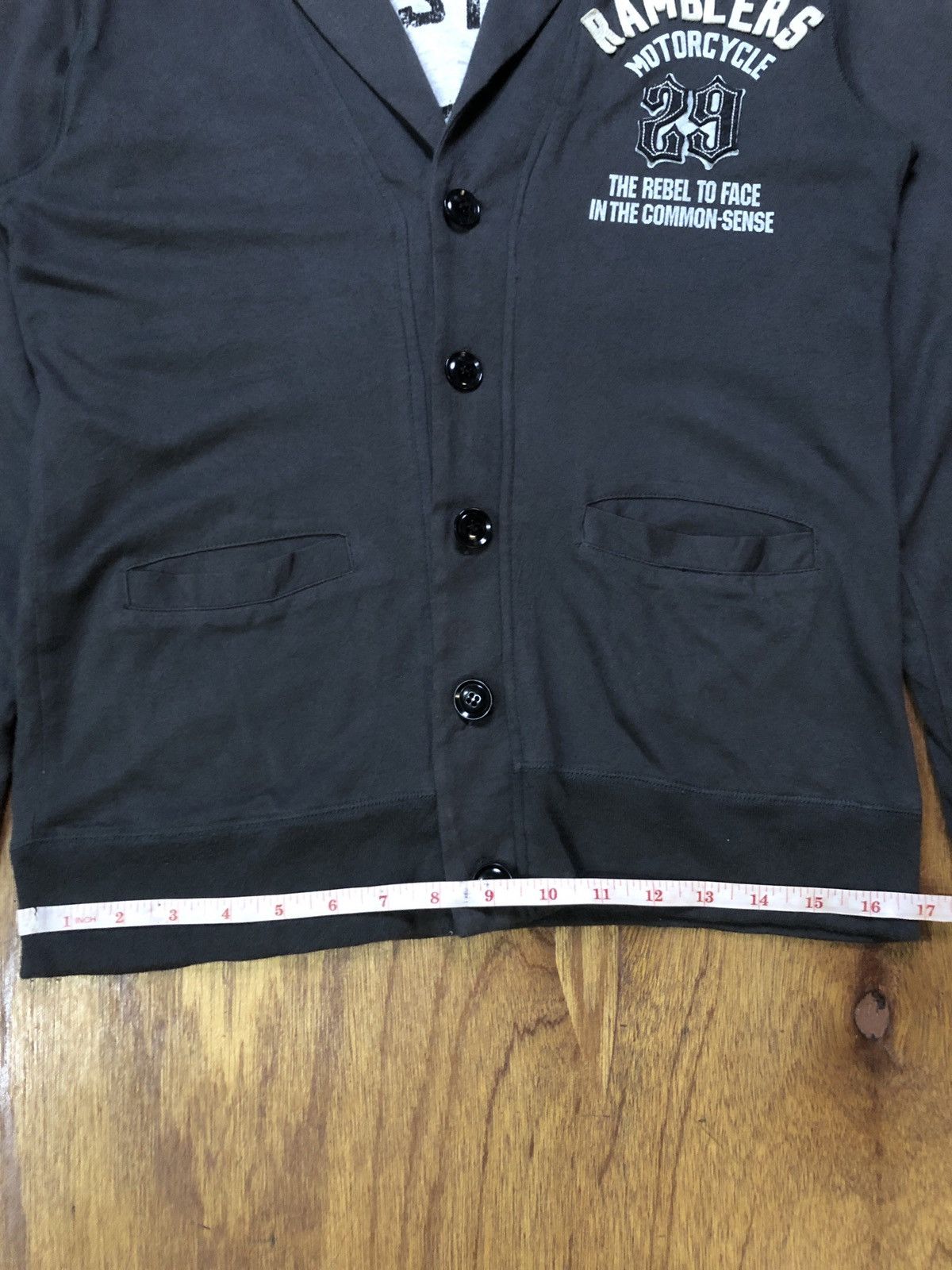 20471120 × Japanese Brand 291295 Homme Cardigan Size US M / EU 48-50 / 2 - 19 Thumbnail