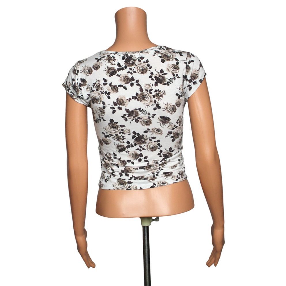 Forever 21 Forever 21 Short Sleeve Cropped Top Women's Size Small Size S / US 4 / IT 40 - 3 Thumbnail