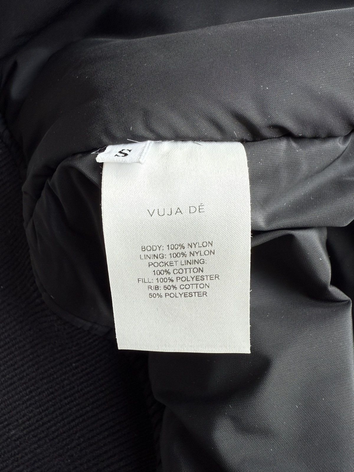 Vuja De Vujade Opera Bomber Jacket in Limonta Nylon | Grailed