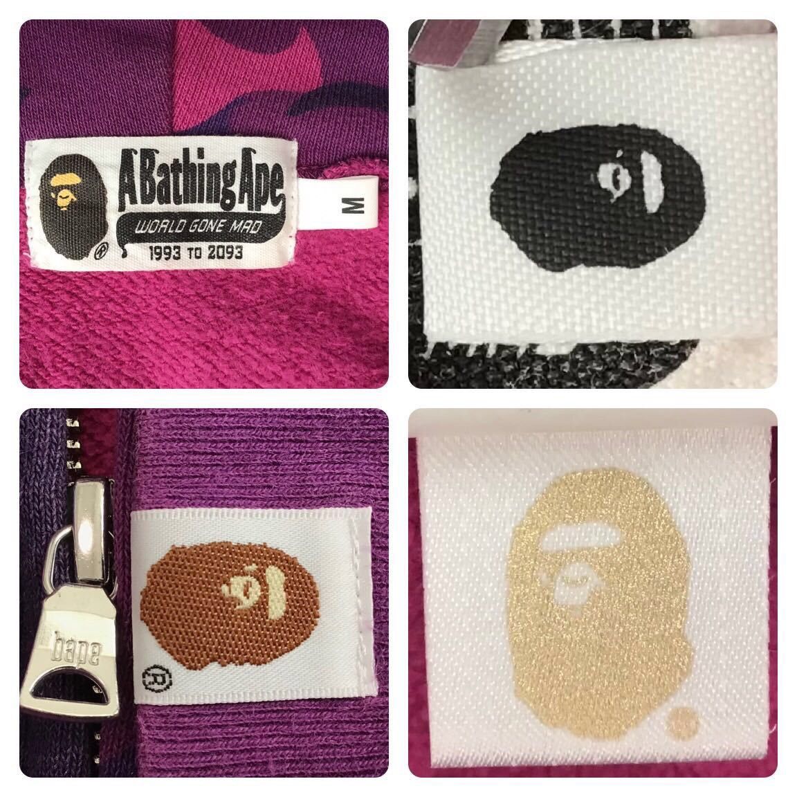 Bape BAPE Tiger full zip hoodie purple camo a bathing ape Size US M / EU 48-50 / 2 - 7 Thumbnail