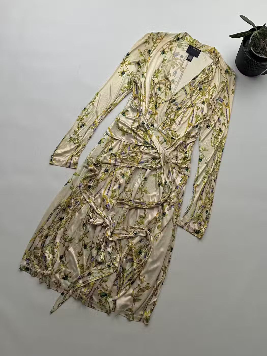 image of Cavalli Class x Roberto Cavalli Class Roberto Cavalli Vintage Maxi Dress, Women's (Size Medium)