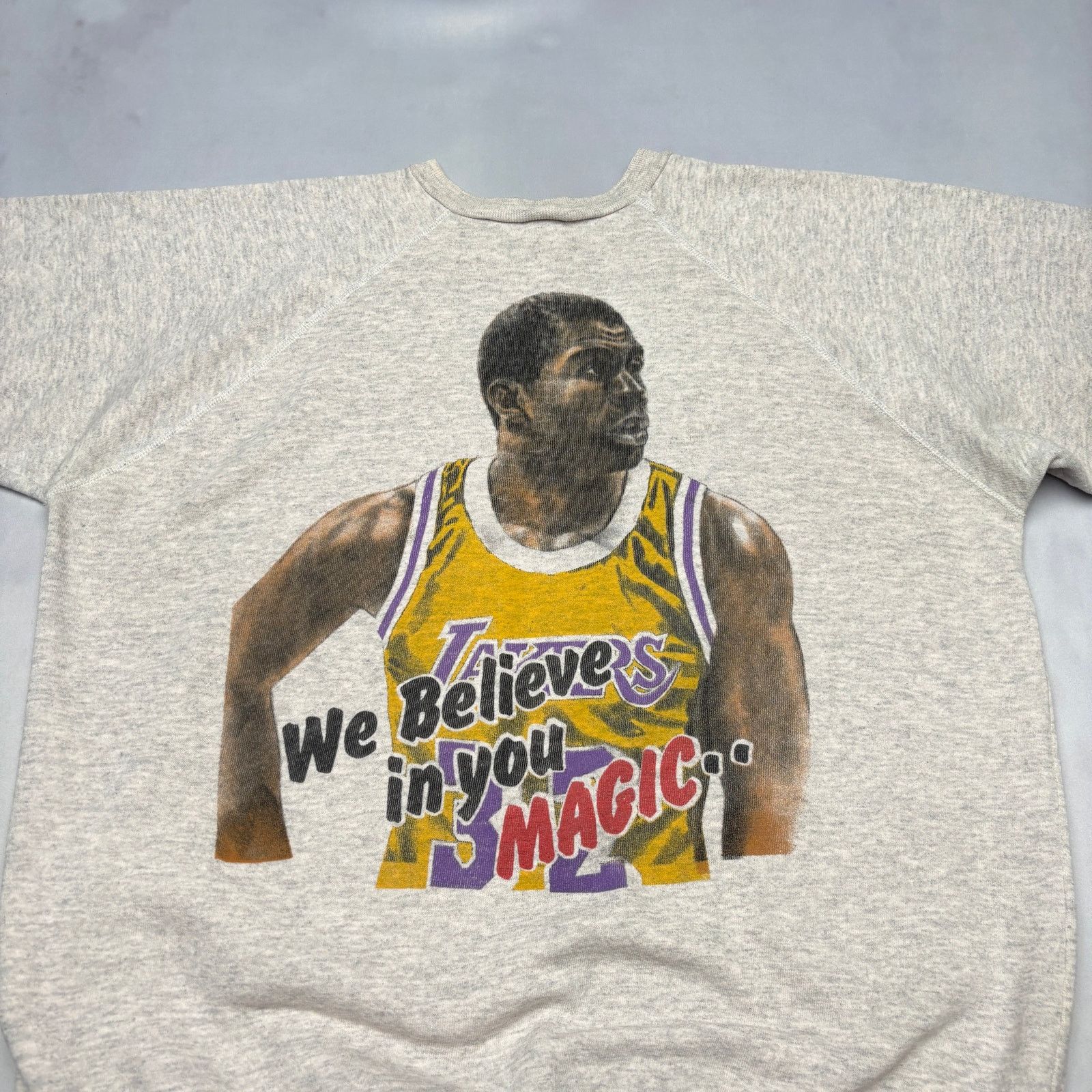 Hanes Vintage We Love You Magic Johnson Sweatshirt Men's 3XL Size US XXL / EU 58 / 5 - 4 Thumbnail