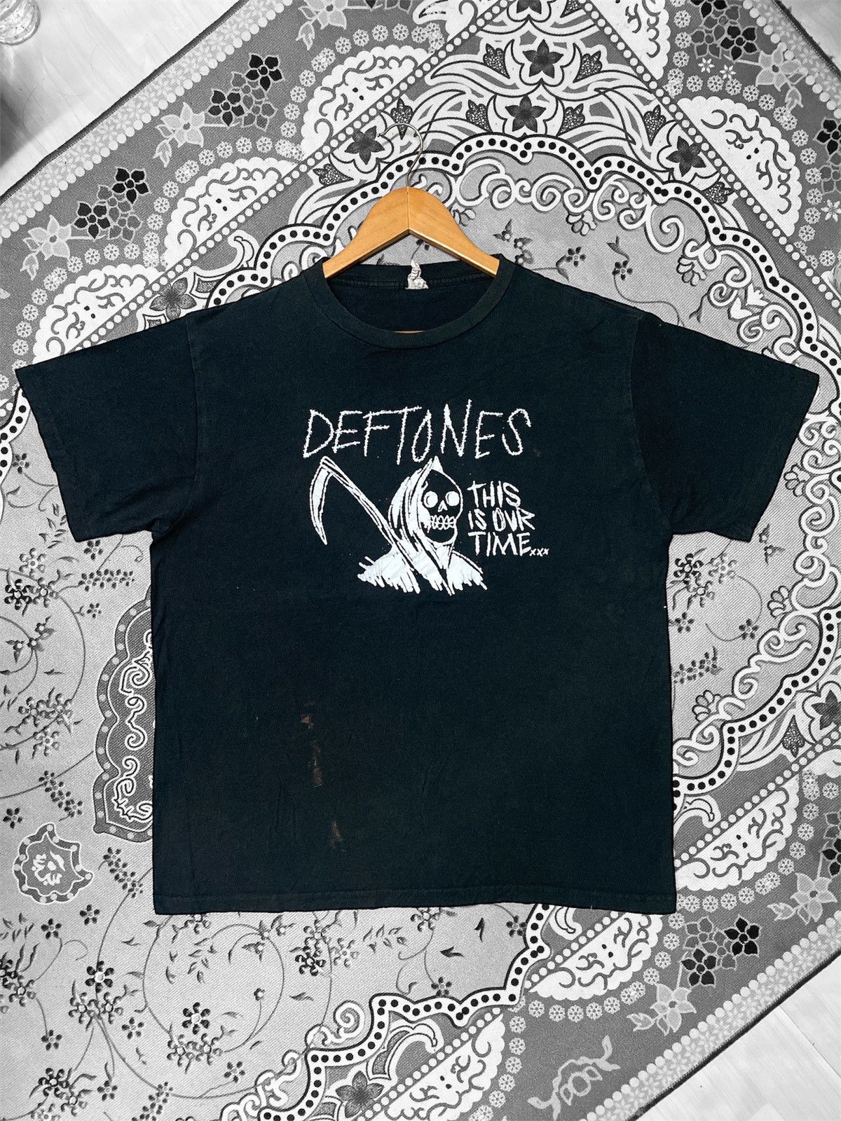Band Tees × Vintage ‼️RARE‼️DEFTONES “THIS IS OUR TIME” VINTAGE SHIRT TEE🔥 Size US L / EU 52-54 / 3 - 1 Thumbnail