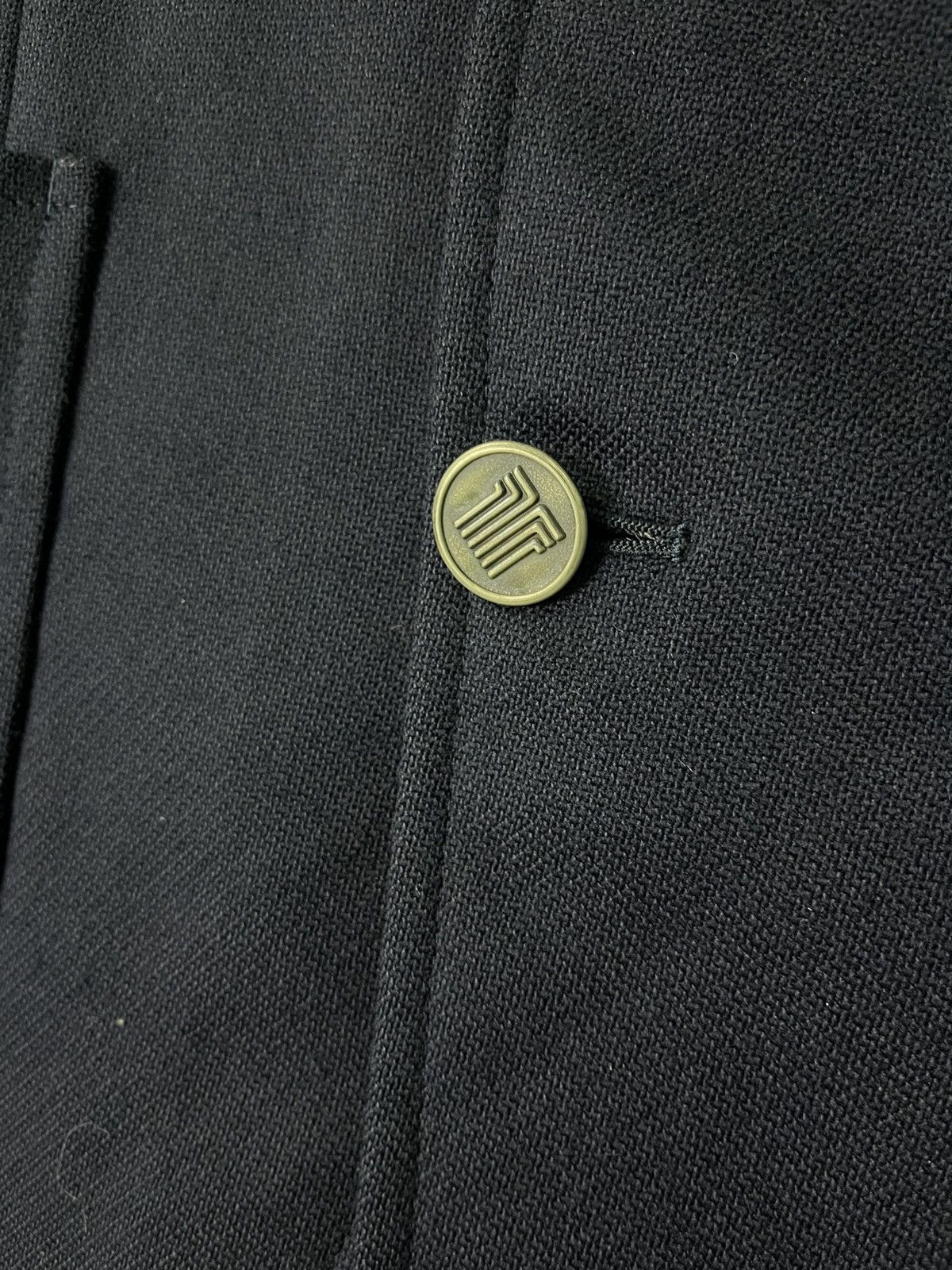 Lanvin × Vintage Lanvin Wool Coat Blazer Navy Blue Size S / US 4 / IT 40 - 6 Thumbnail