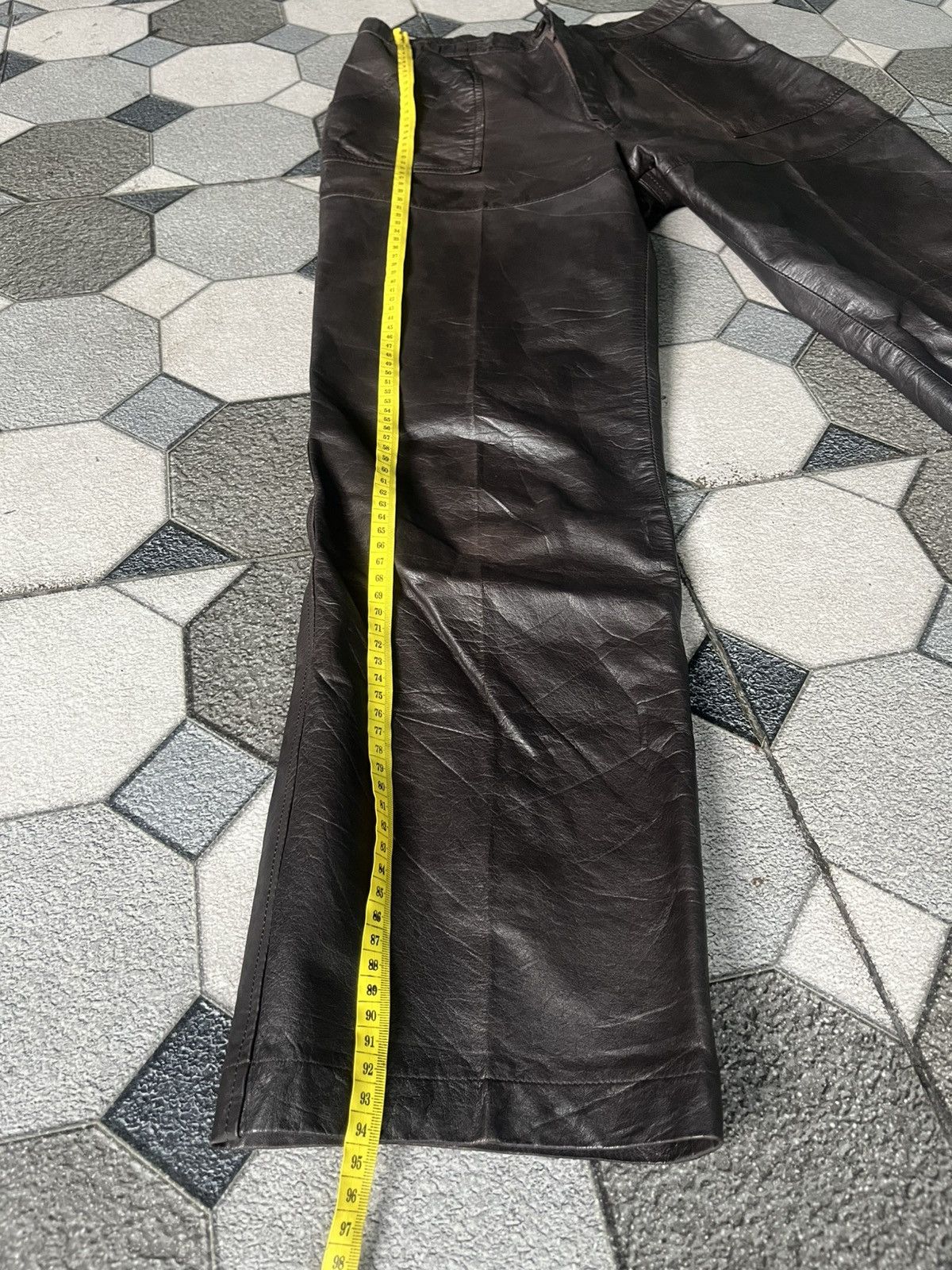 14th Addiction Japanese brand Sporty Voice Leather Brown Size US 29 - 8 Thumbnail