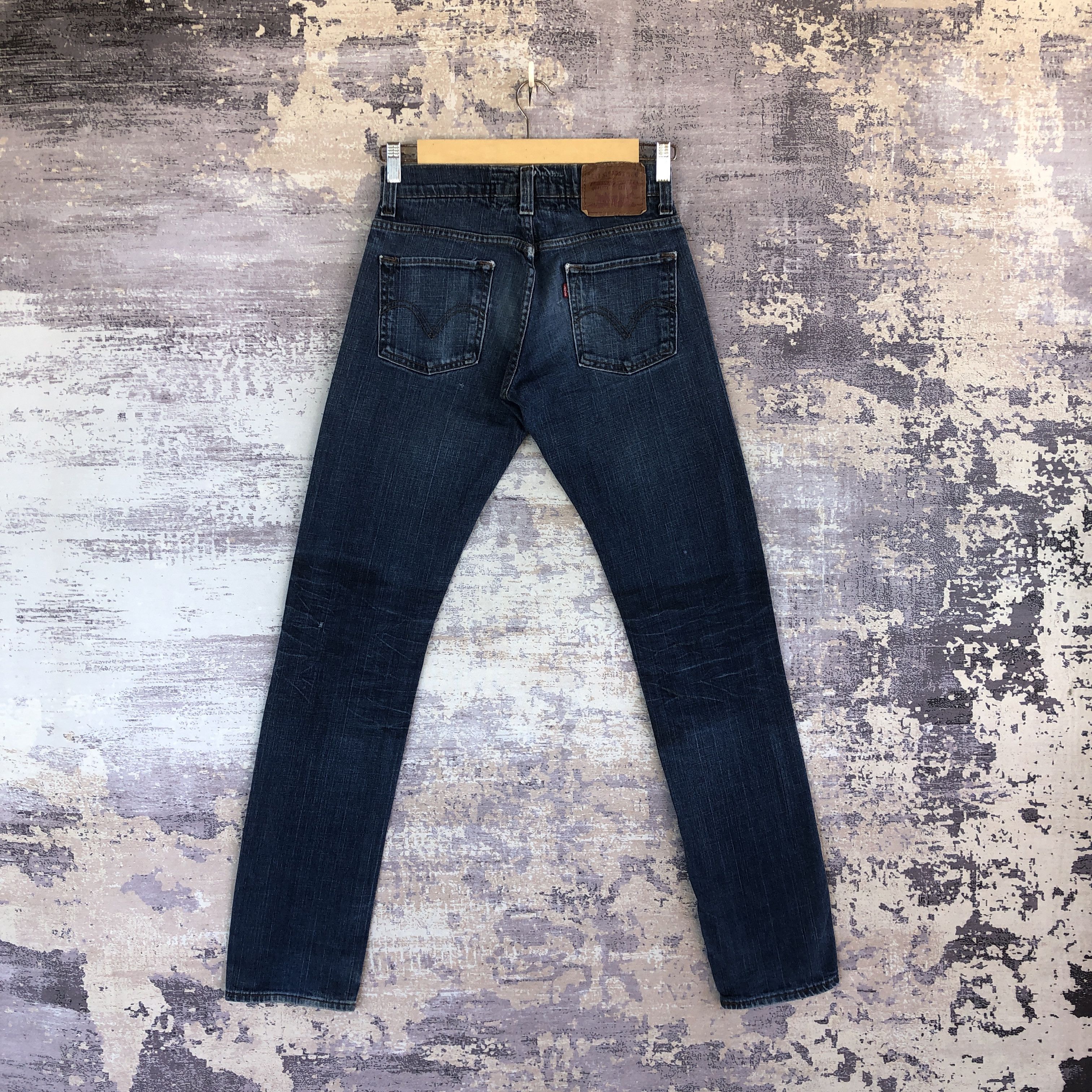 Levi's Vintage Levis 511 Jeans Levi's Distressed Skinny Slim Denim Size 28" / US 6 / IT 42 - 2 Thumbnail