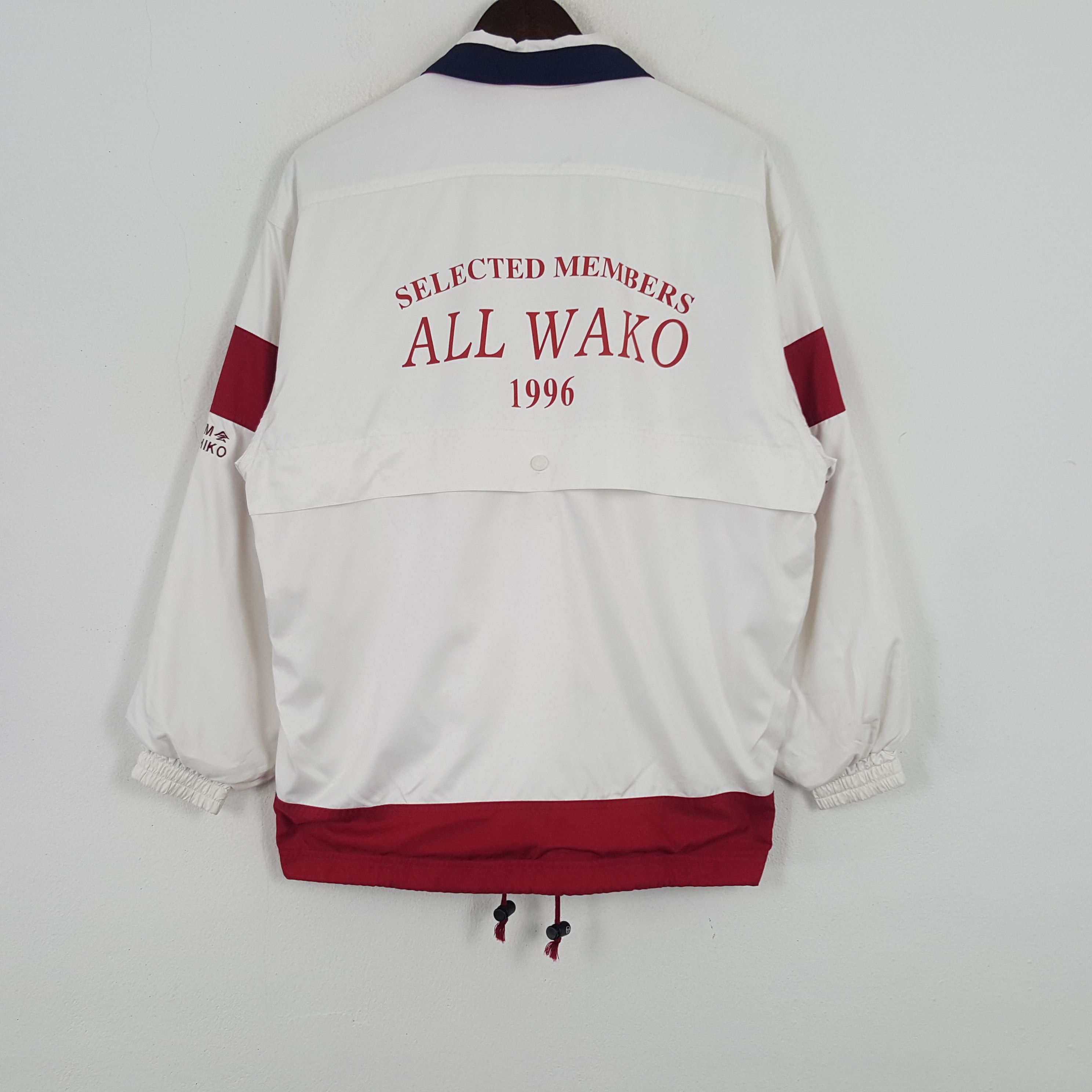 Sergio Tacchini × Vintage Vintage Sergio Tacchini All Wako 1996 Windbreaker Jacket Size US M / EU 48-50 / 2 - 3 Thumbnail