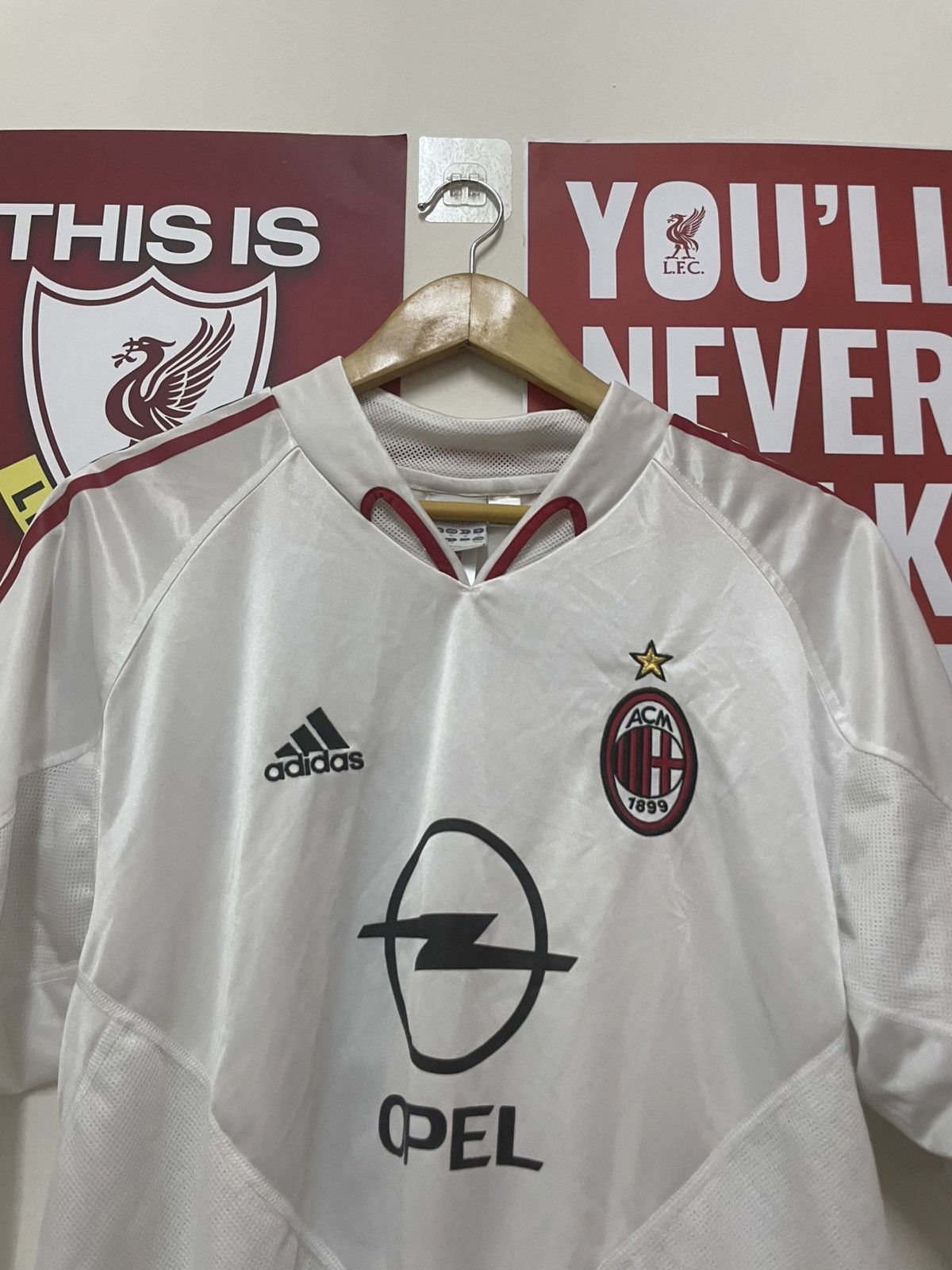 Adidas AC Milan 🇮🇹 2004/2005 Away Paolo Maldini 3 Size US XL / EU 56 / 4 - 2 Thumbnail
