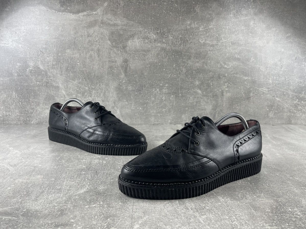 Marc by Marc Jacobs Marc by Marc Jacobs Leather Creeper Shoes Thick Rubber Sole Size US 11 / IT 41 - 4 Thumbnail