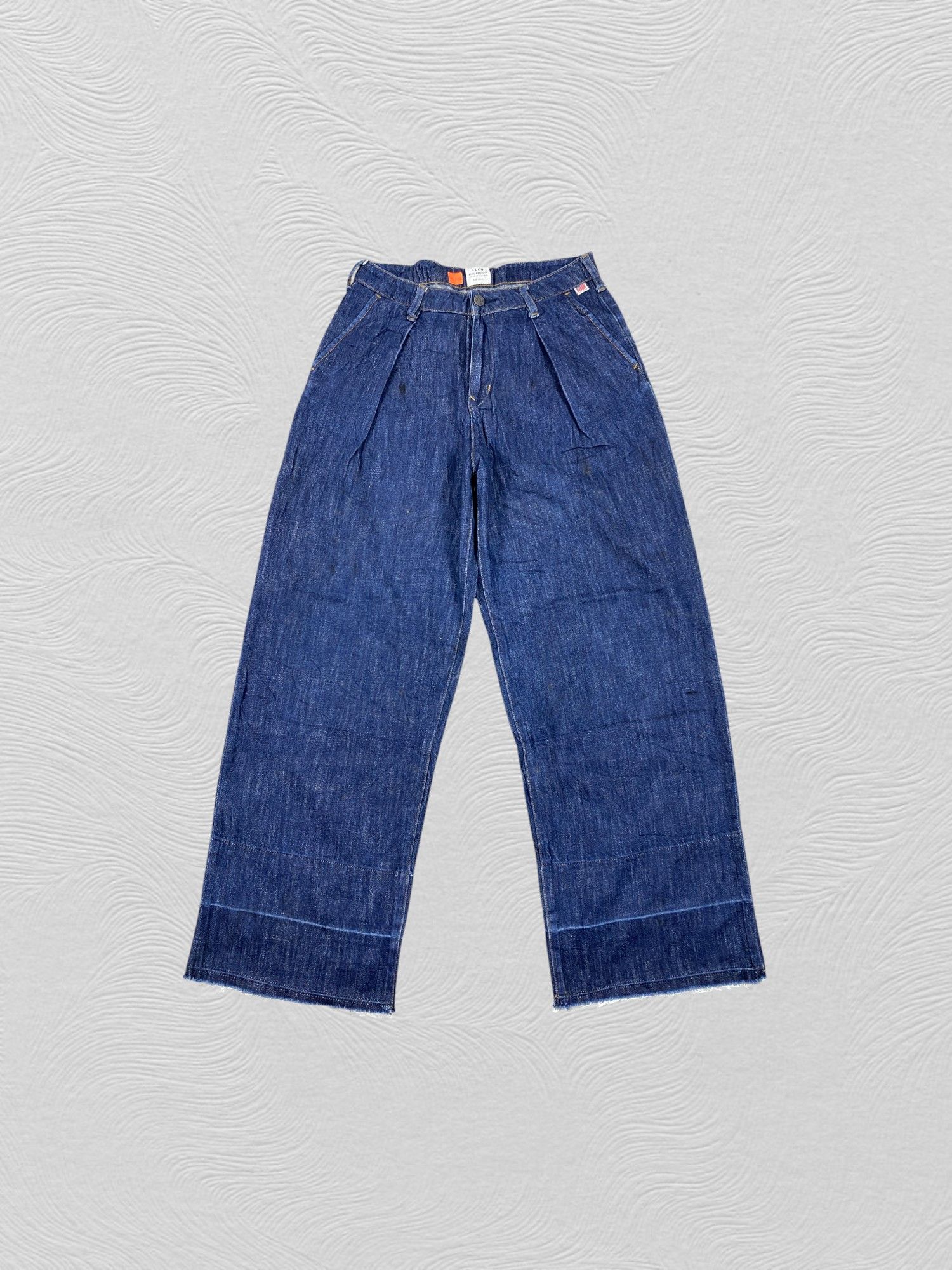 Yohji Yamamoto Vintage Baggy yohji yamamoto style Jeans 28x28 Denim- JN3882 Size US 28 / EU 44 - 1 Thumbnail