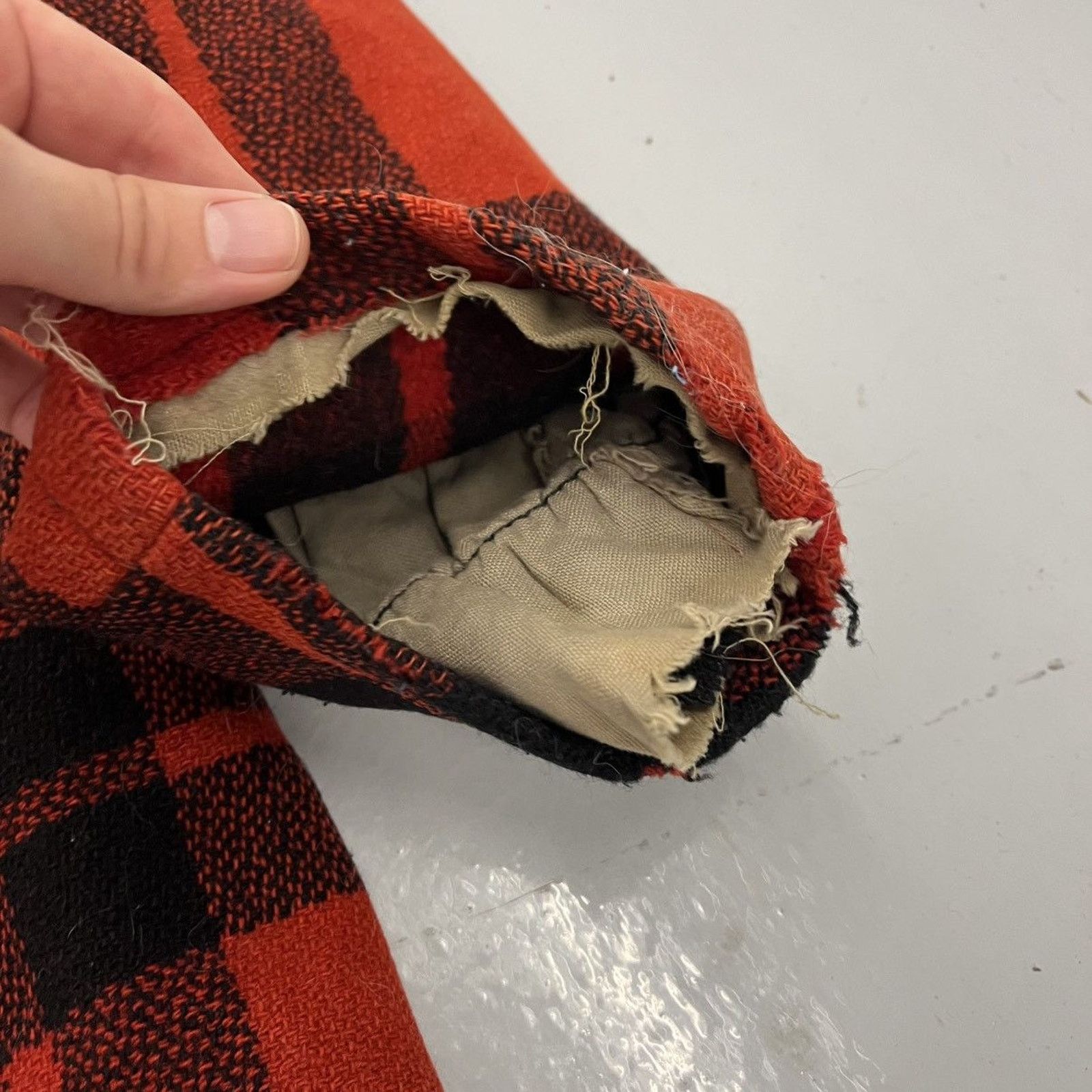Other Vintage 40s Sportclad Red/Black Buffalo Check Wool Coat Size US XXL / EU 58 / 5 - 2 Thumbnail