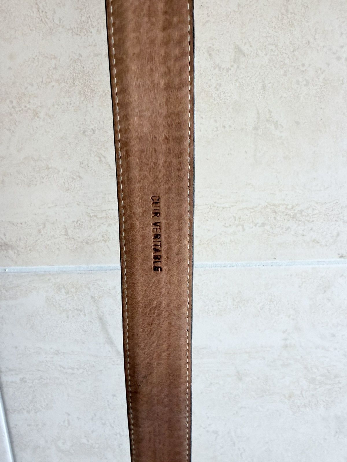 Balmain Balmain Studded Western Leather Belt Black Full Stud Size 34 - 6 Thumbnail