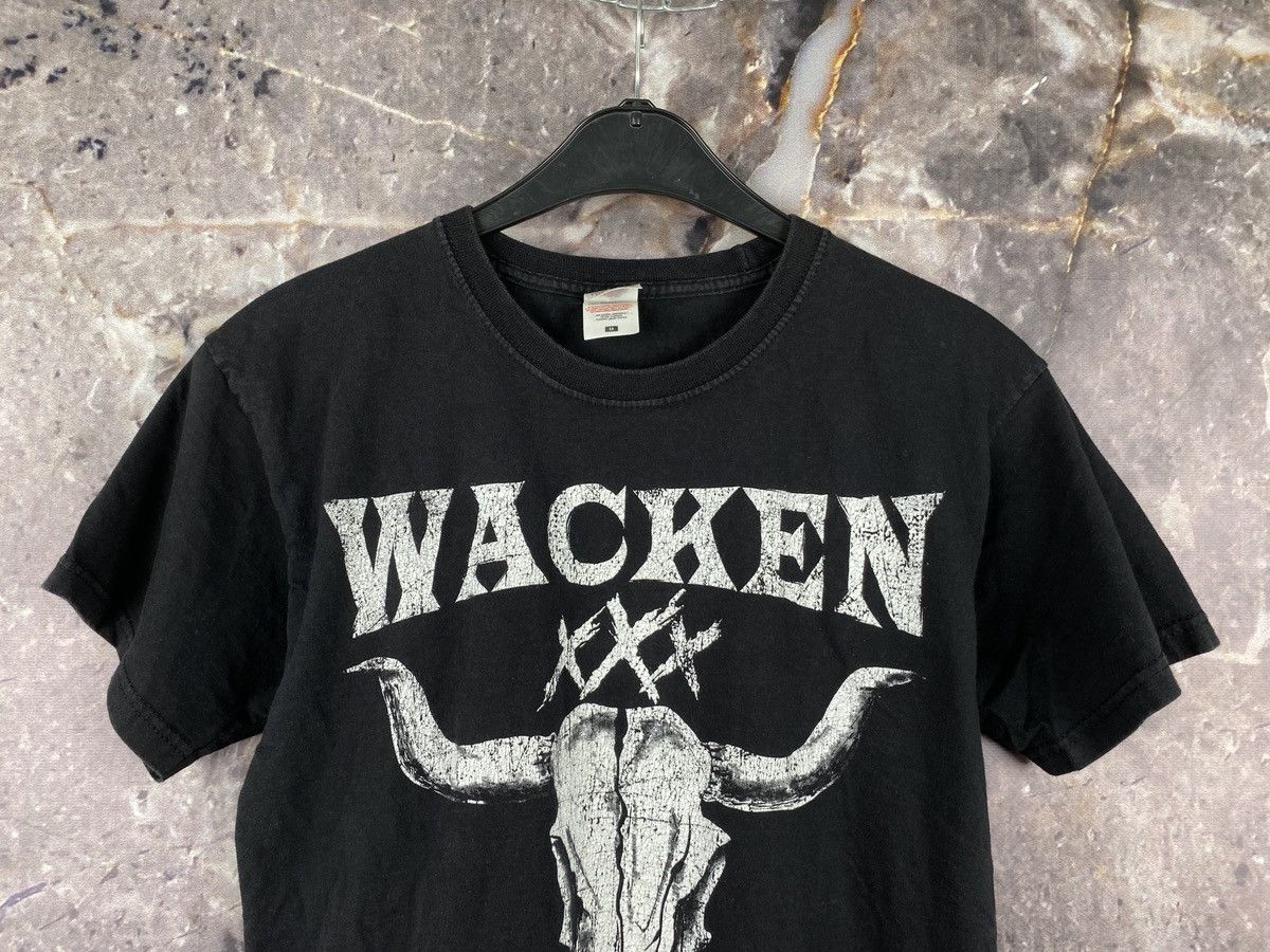 Vintage Men’s Wacken T-Shirt Rock Band Black Size Medium Size US M / EU 48-50 / 2 - 2 Thumbnail