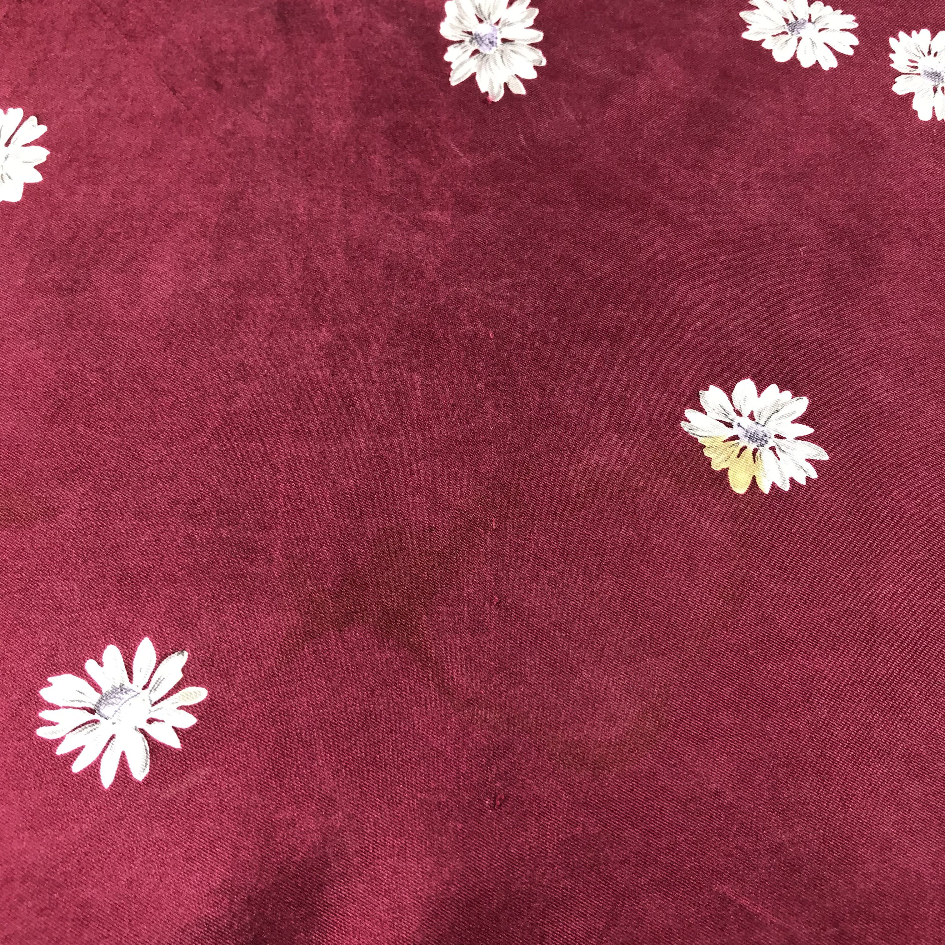 Hanae Mori Hanae Mori Floral Silk Scarf M32 Size ONE SIZE - 7 Thumbnail