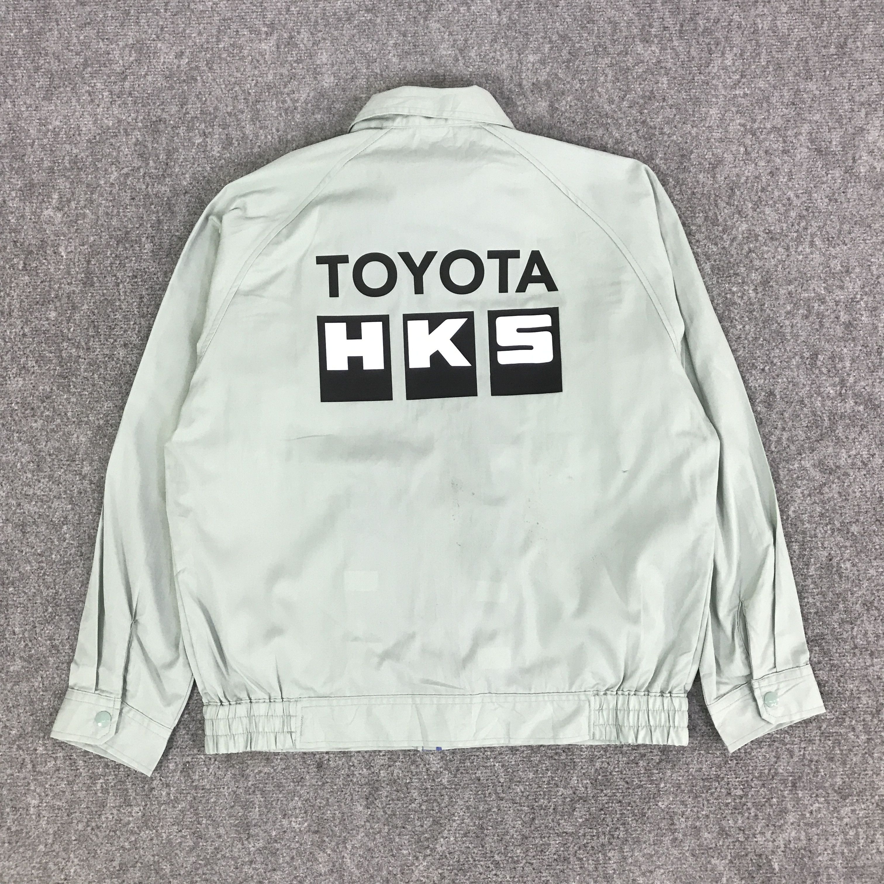 Japanese Brand TOYOTA X HKS RACING JAPAN WORK CUSTOM JACKET K98B17 Size US L / EU 52-54 / 3 - 1 Thumbnail