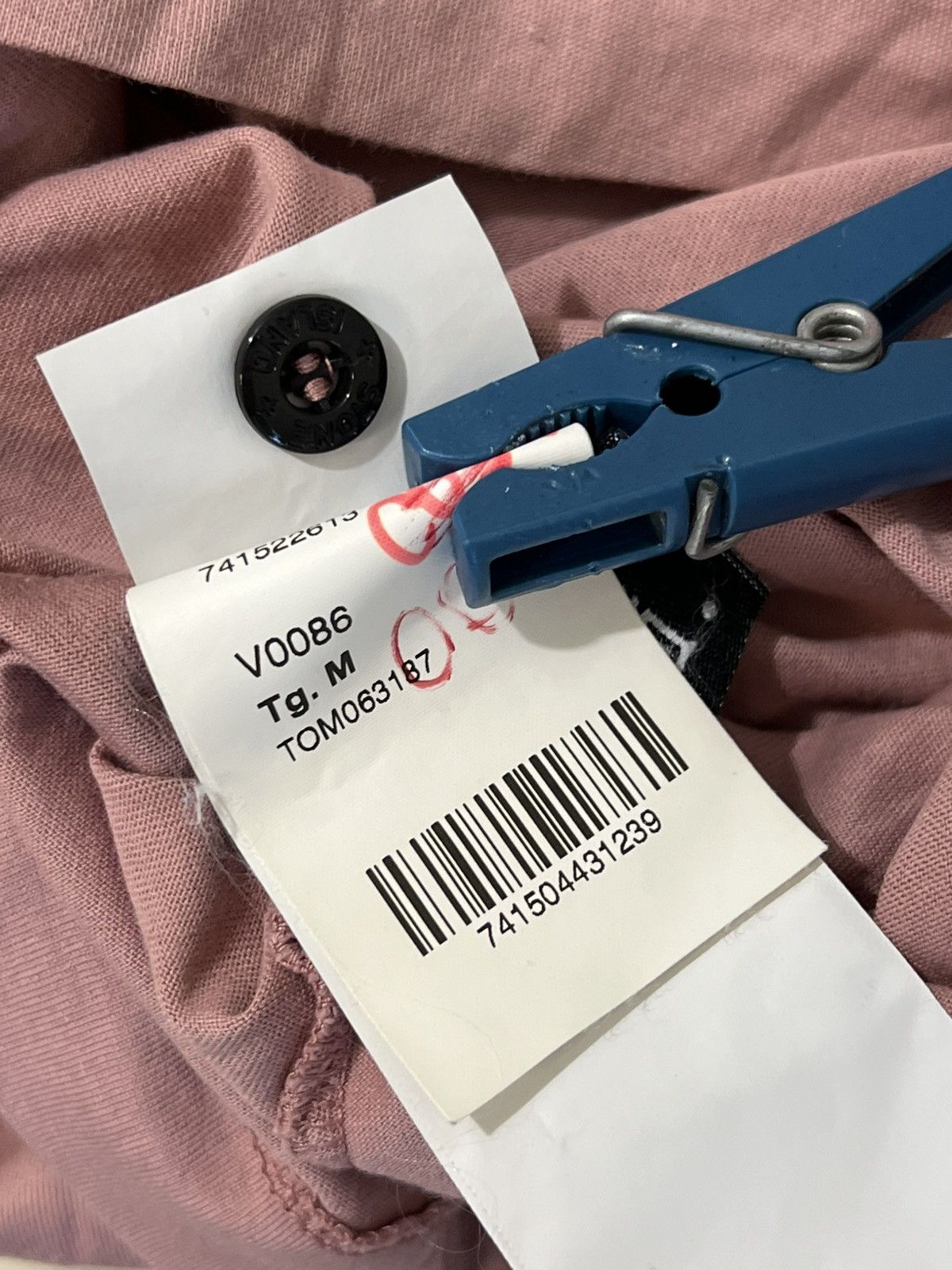 Stone Island Stone Island Slim Fit Polo Pink Size US M / EU 48-50 / 2 - 8 Thumbnail