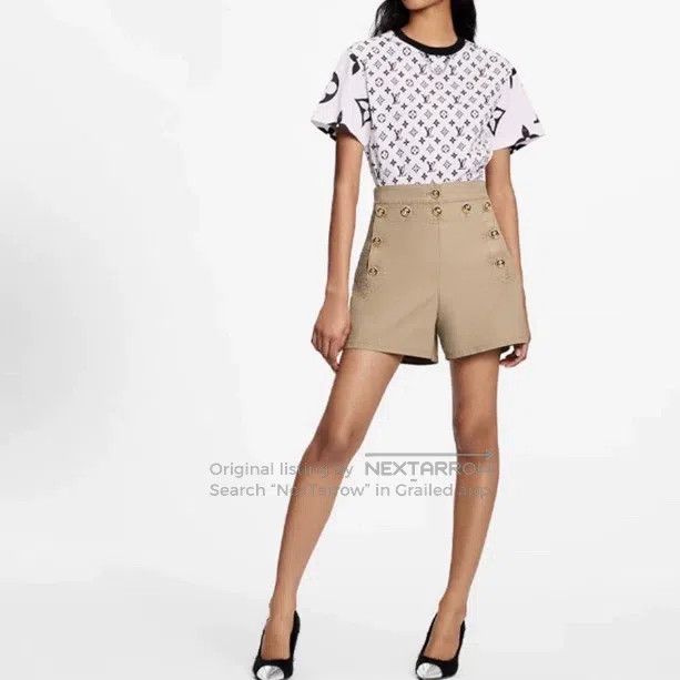 Louis Vuitton Louis Vuitton Full printed printed chain short sleeves Size US S / EU 44-46 / 1 - 7 Thumbnail