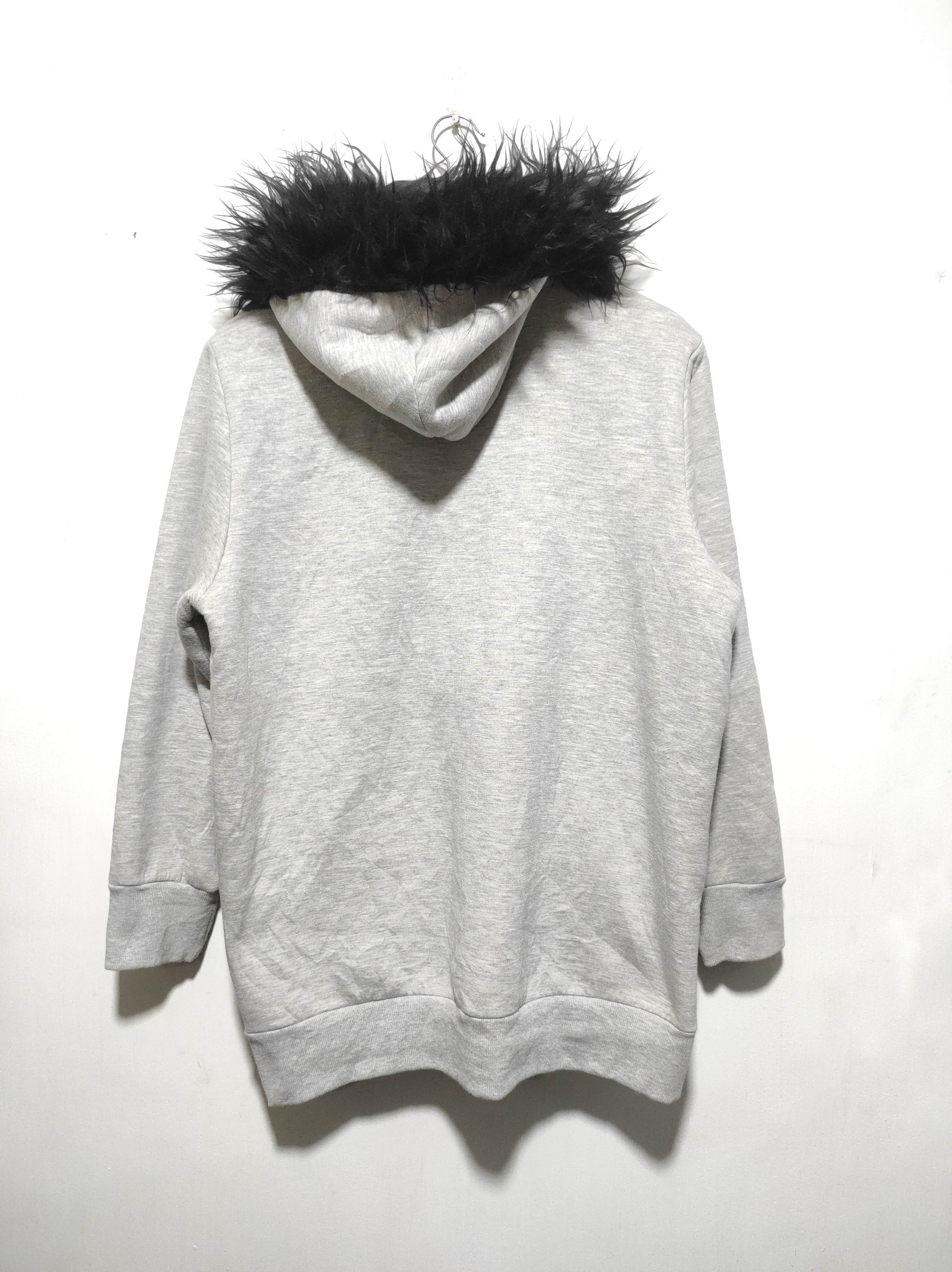 Hysteric Glamour Gray Sherpa Double Zip Fur Double Hoodie LGB style Size US L / EU 52-54 / 3 - 12 Thumbnail