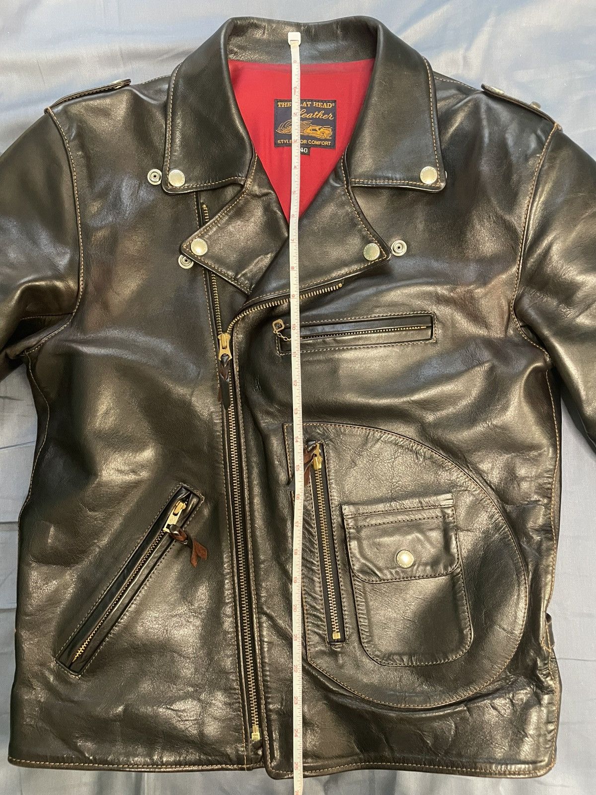 The Flat Head The Flat Head Double Rider’s Jacket Size US M / EU 48-50 / 2 - 8 Thumbnail