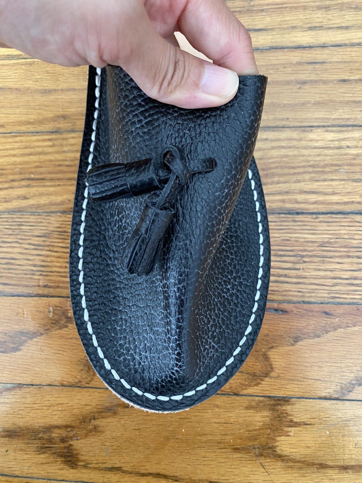 Hender Scheme Hender Scheme Tassel Leather Slipper Size US 6 / EU 39 - 2 Thumbnail