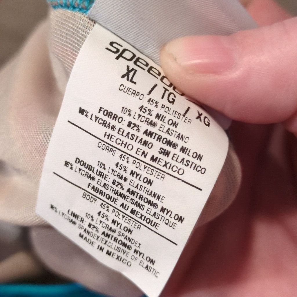 Speedo Speedo Striped Bikini Bottoms Size XL Size ONE SIZE - 5 Thumbnail