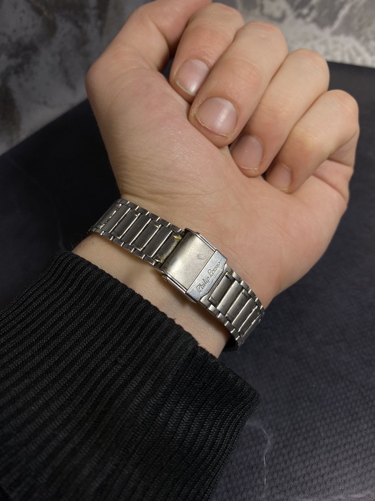 Vintage Retro Philip Persio Vintage Quartz Watch Japanese Brand Size ONE SIZE - 6 Thumbnail