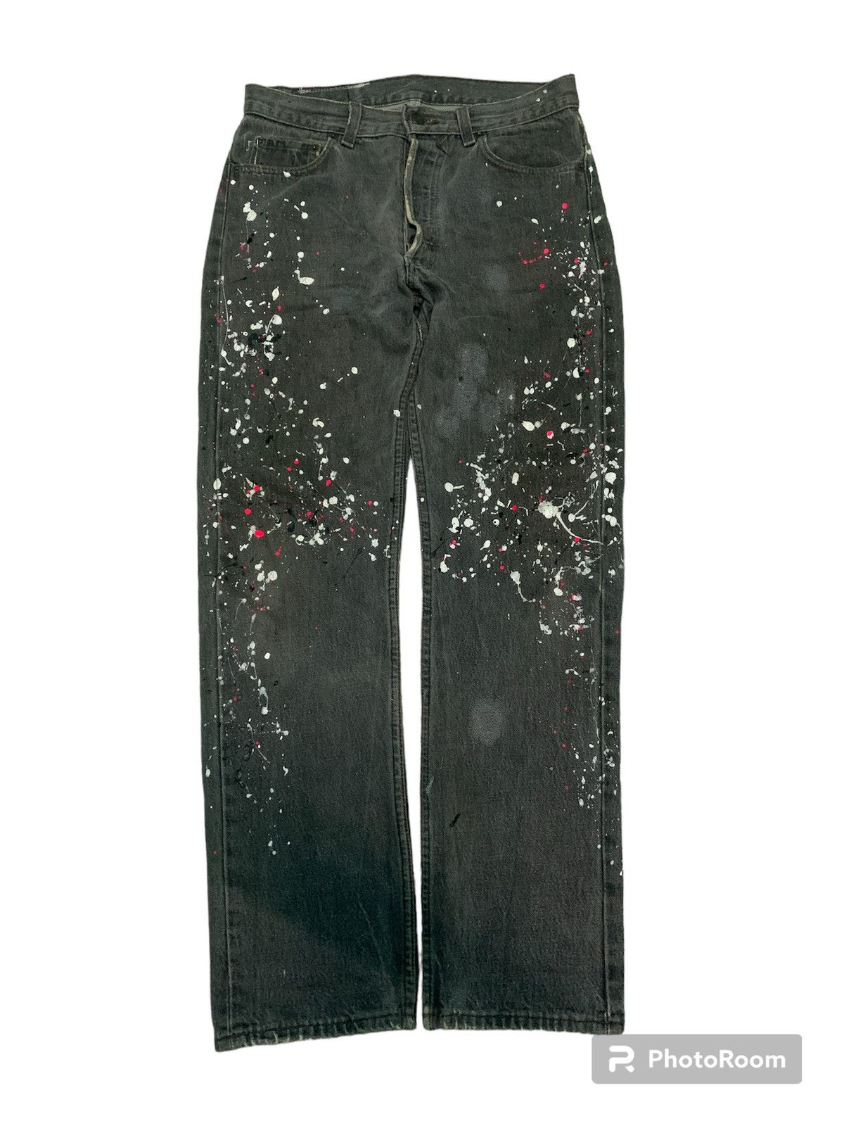 Levi's Made & Crafted 💥Vintage Levi’s Painted Denim Size US 30 / EU 46 - 1 Thumbnail