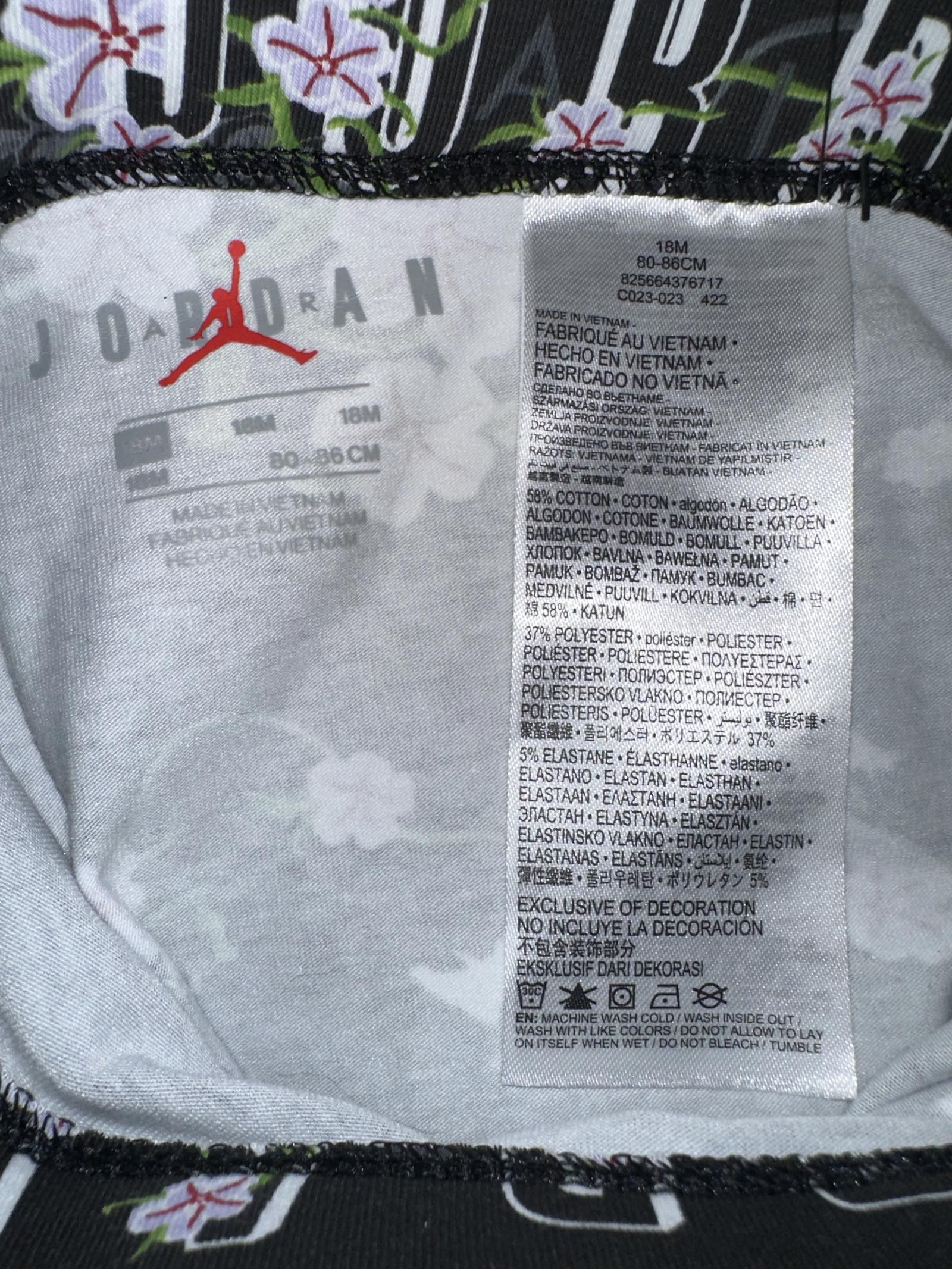 Jordan Infant (Girl’s) Air Garden Pullover Hoodie And Leggings Set