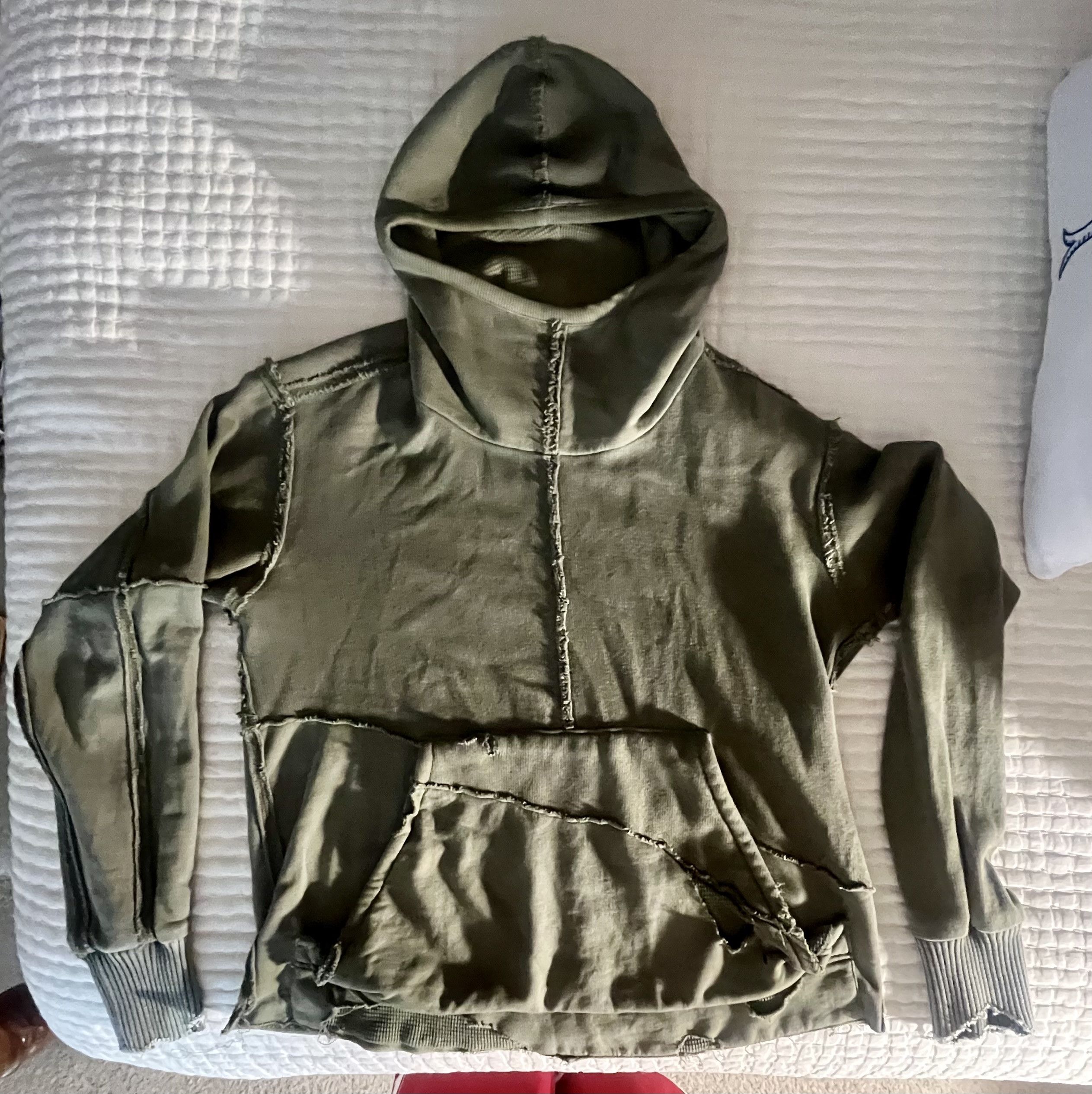 Greg Lauren Army Knit Hoodie