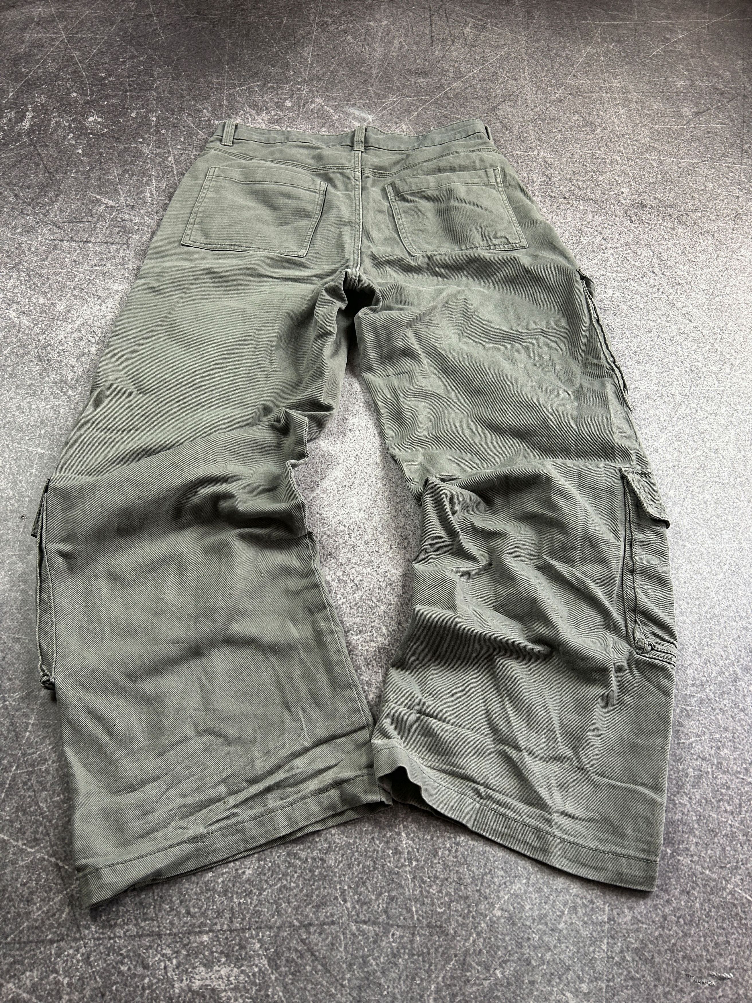 Vintage VTG Rick Owens Raf Simons Balenci Style Washed Jeans 90s Size US 30 / EU 46 - 6 Thumbnail